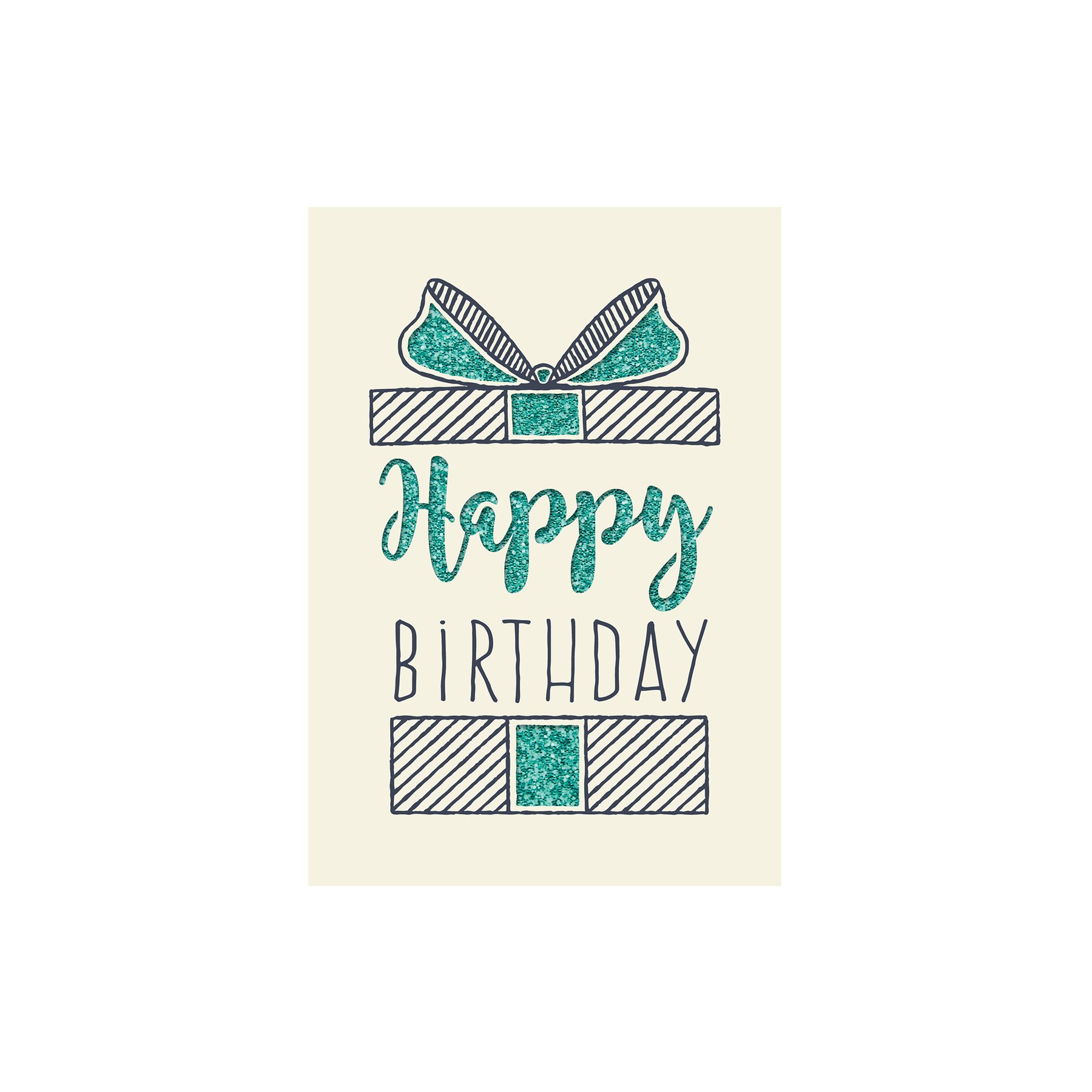 Gespaensterwald Картичка Paper Deluxe Happy Birthday