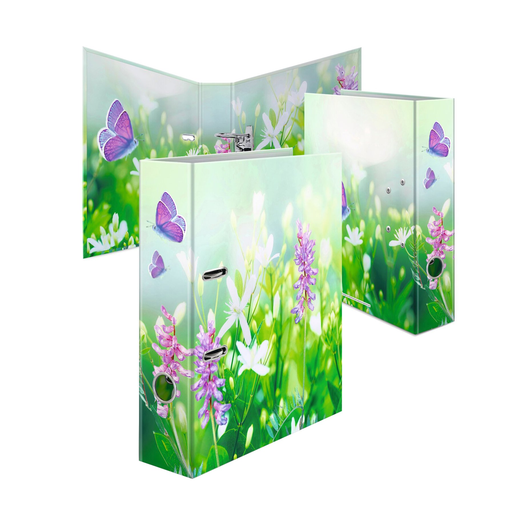 Herma Класьор Flowers, 7 cm, диви цветя - Image 4