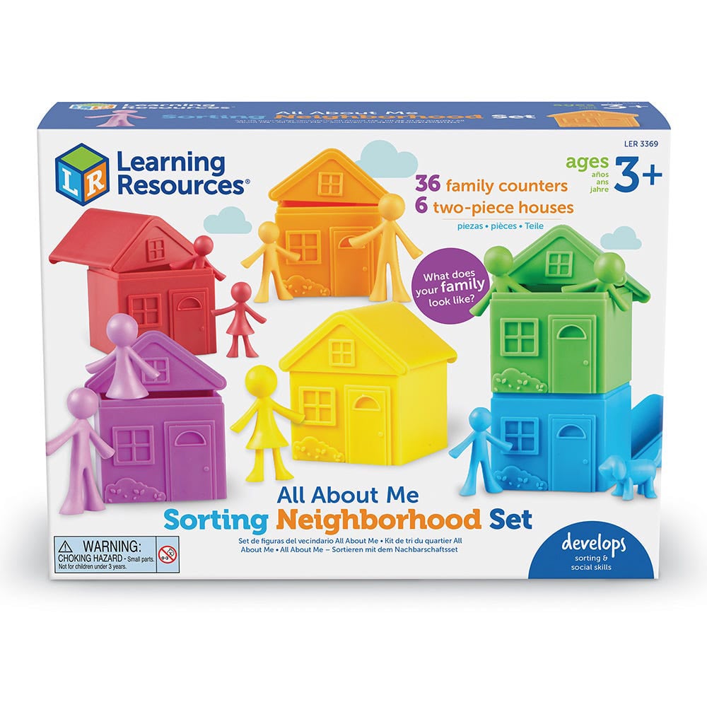 Learning Resources Комплект Семейство за сортиране по цветове, 42 части - Image 4