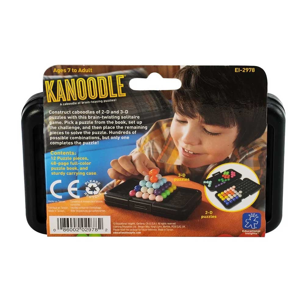 Learning Resources Настолна игра Kanoodle, с логически пъзели и 228 предизвикателства - Image 4
