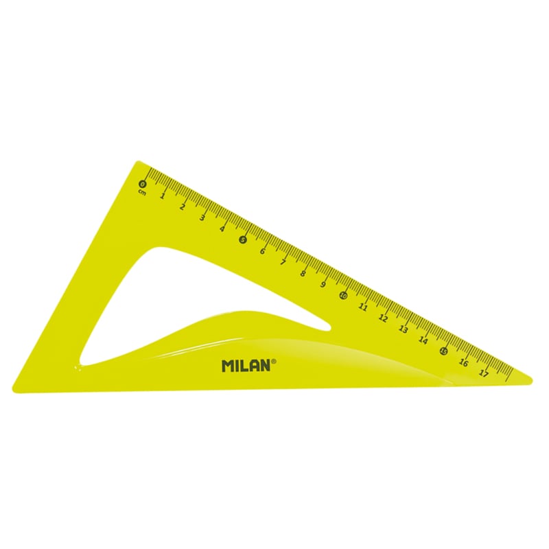 Milan Чертожен комплект Acid Flex & Resistant, 4 части, жълт - Image 4