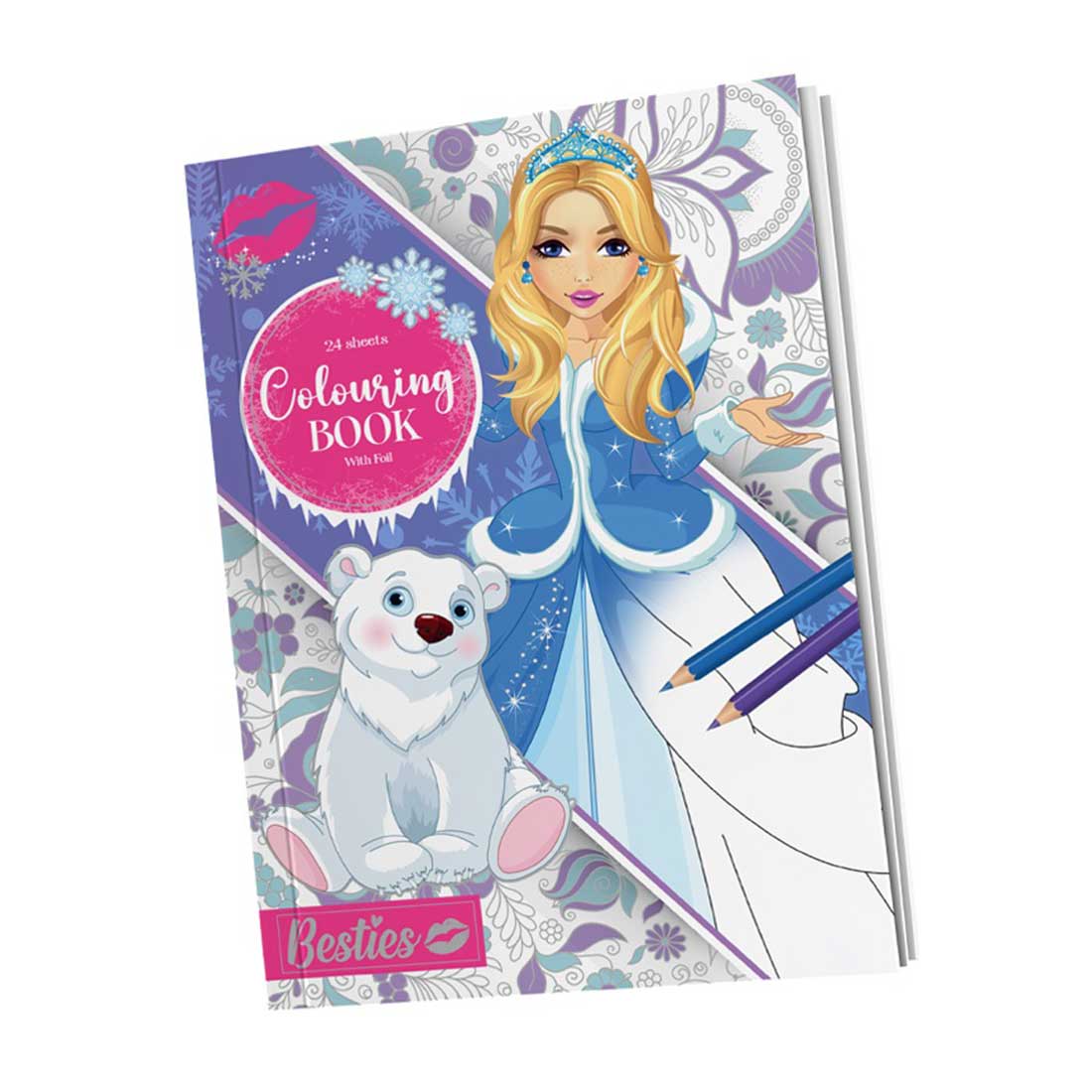 Moxy Книжка за оцветяване Besties