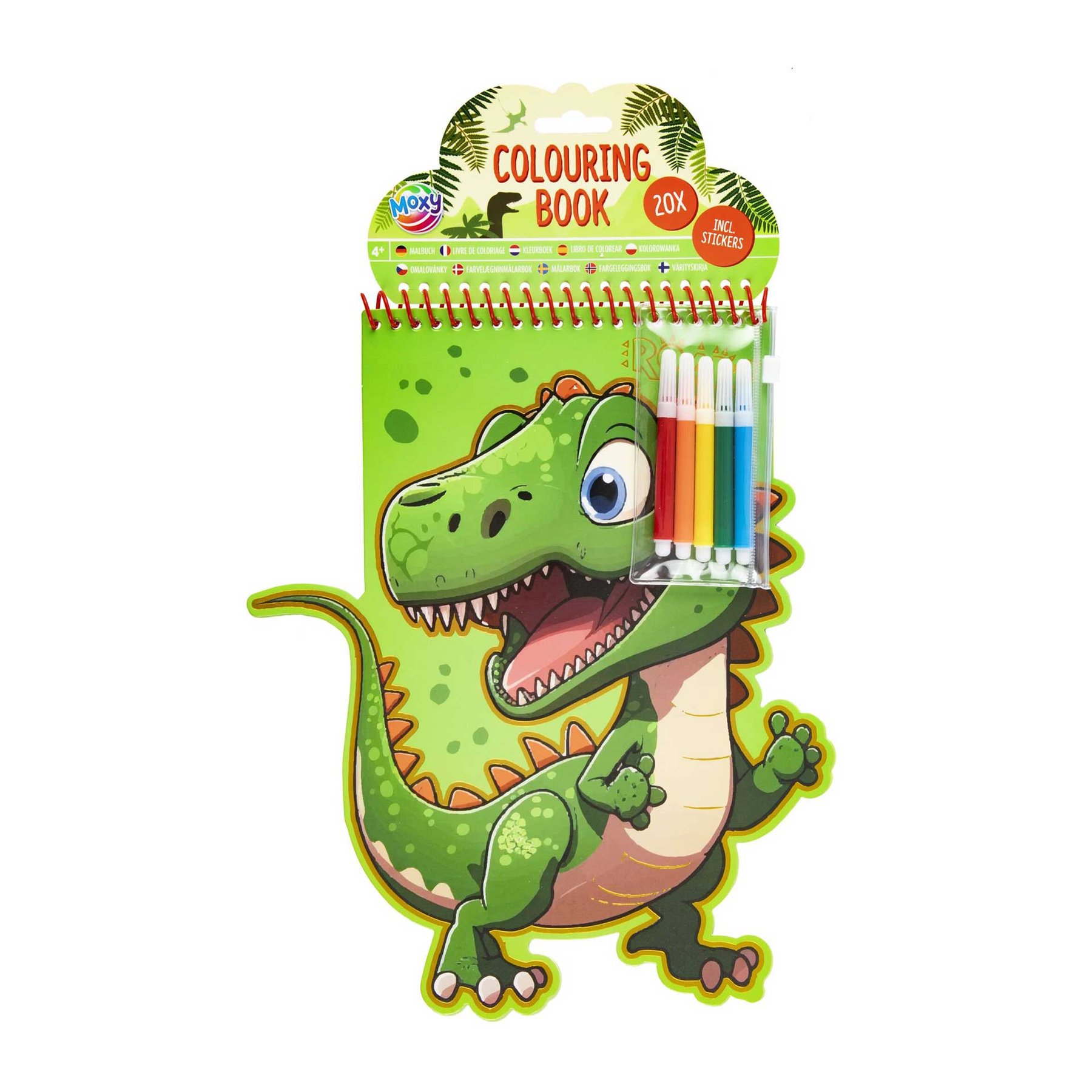 Moxy Книжка за оцветяване