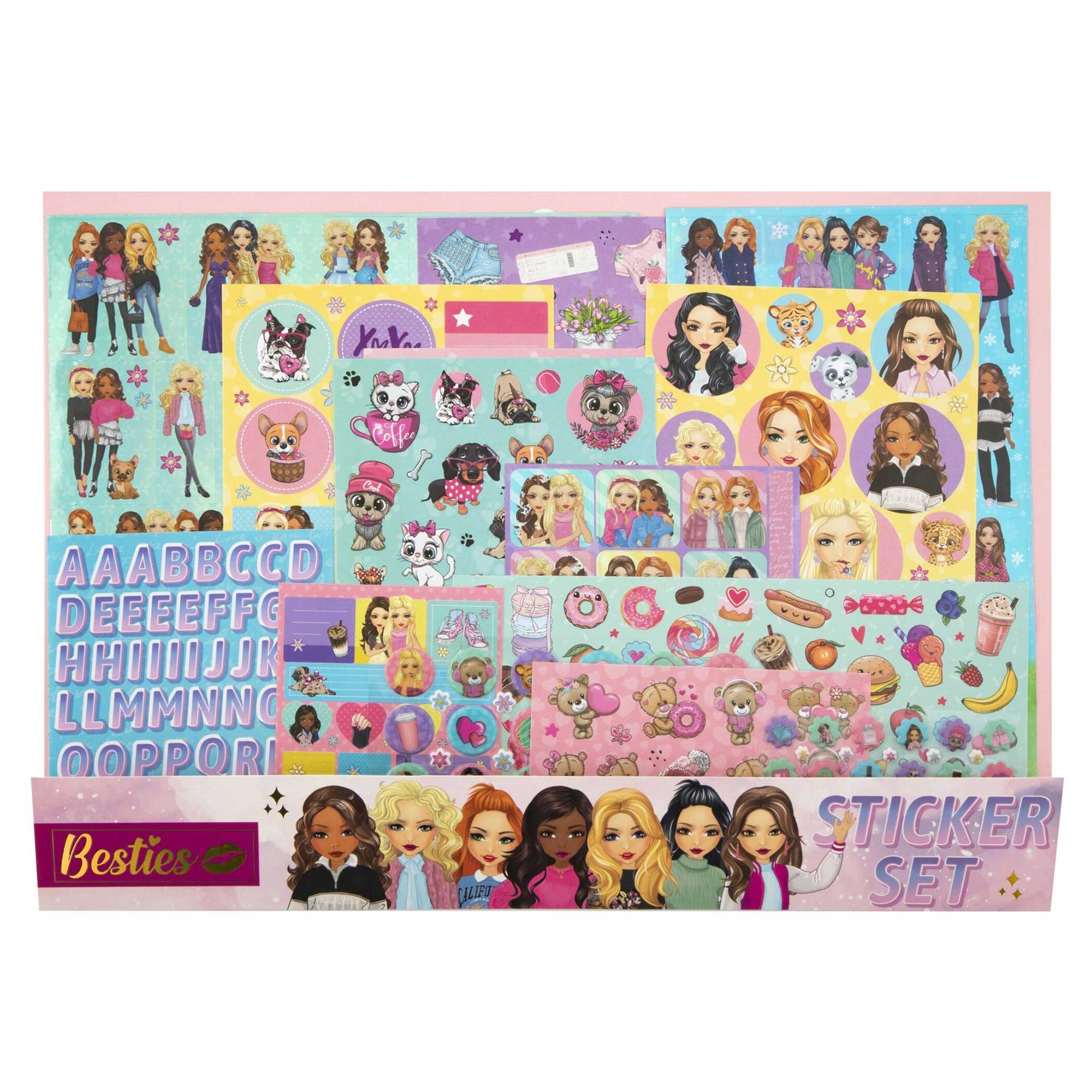 Moxy Комплект стикери Besties, над 300 броя - Image 3