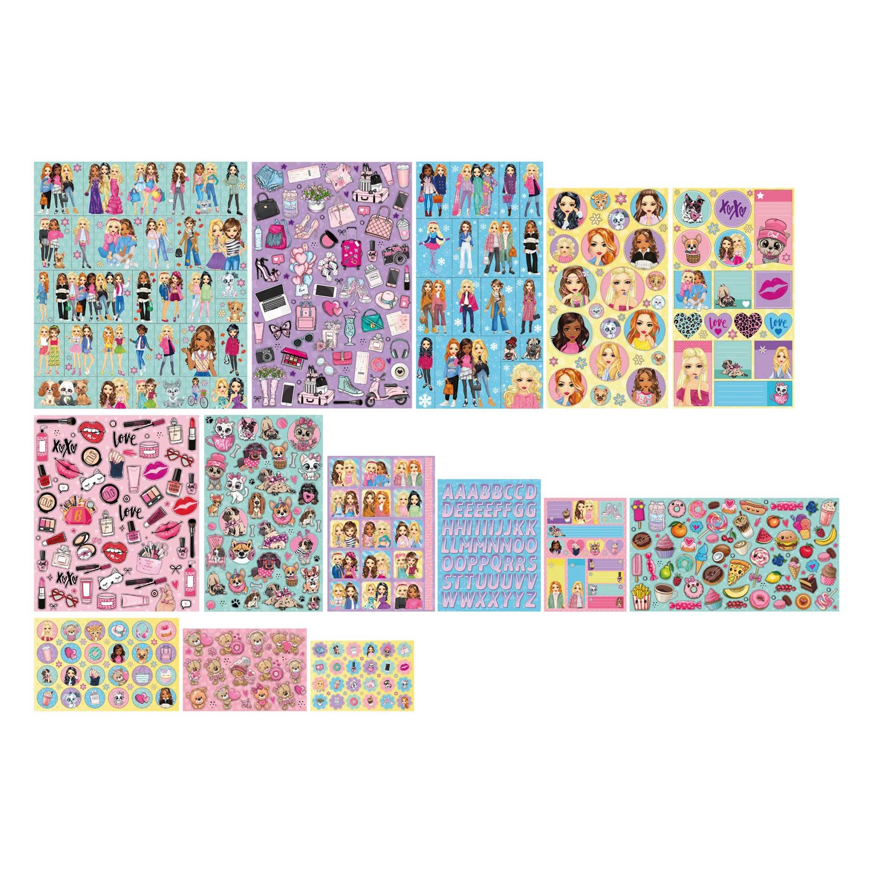 Moxy Комплект стикери Besties, над 300 броя - Image 4