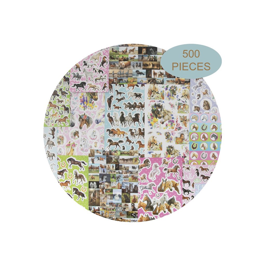 Moxy Комплект стикери Коне, 500 броя - Image 3