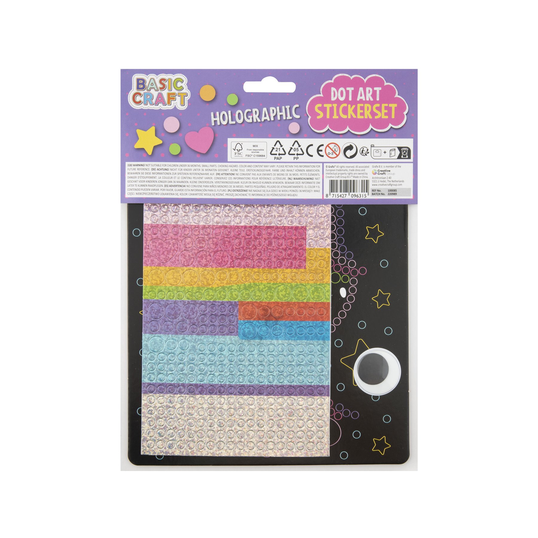 Moxy Комплект стикери за рисуване с мъниста Еднорог - Image 2
