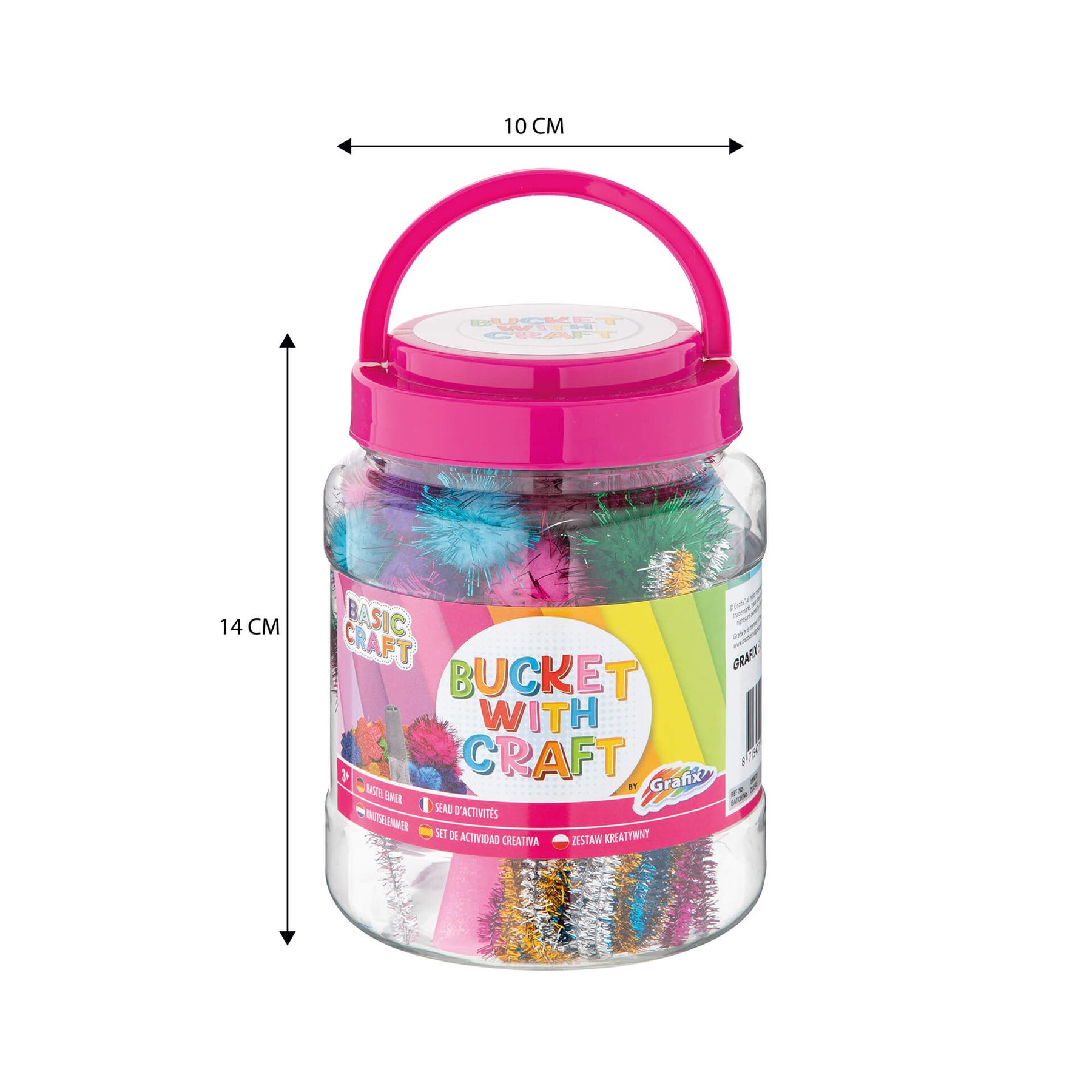 Moxy Кофа с крафт материали, розова - Image 3
