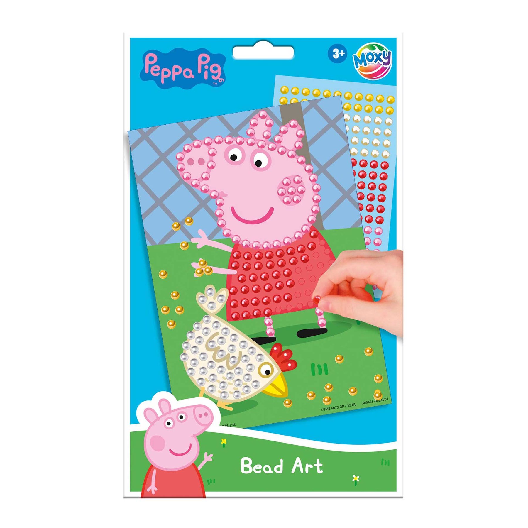 Moxy Оцветяване с мъниста Peppa Pig