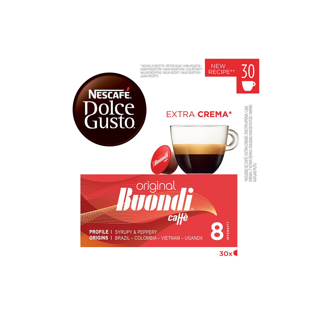Nescafé Dolce Gusto Кафе капсула Buondi, 30 броя - Image 3