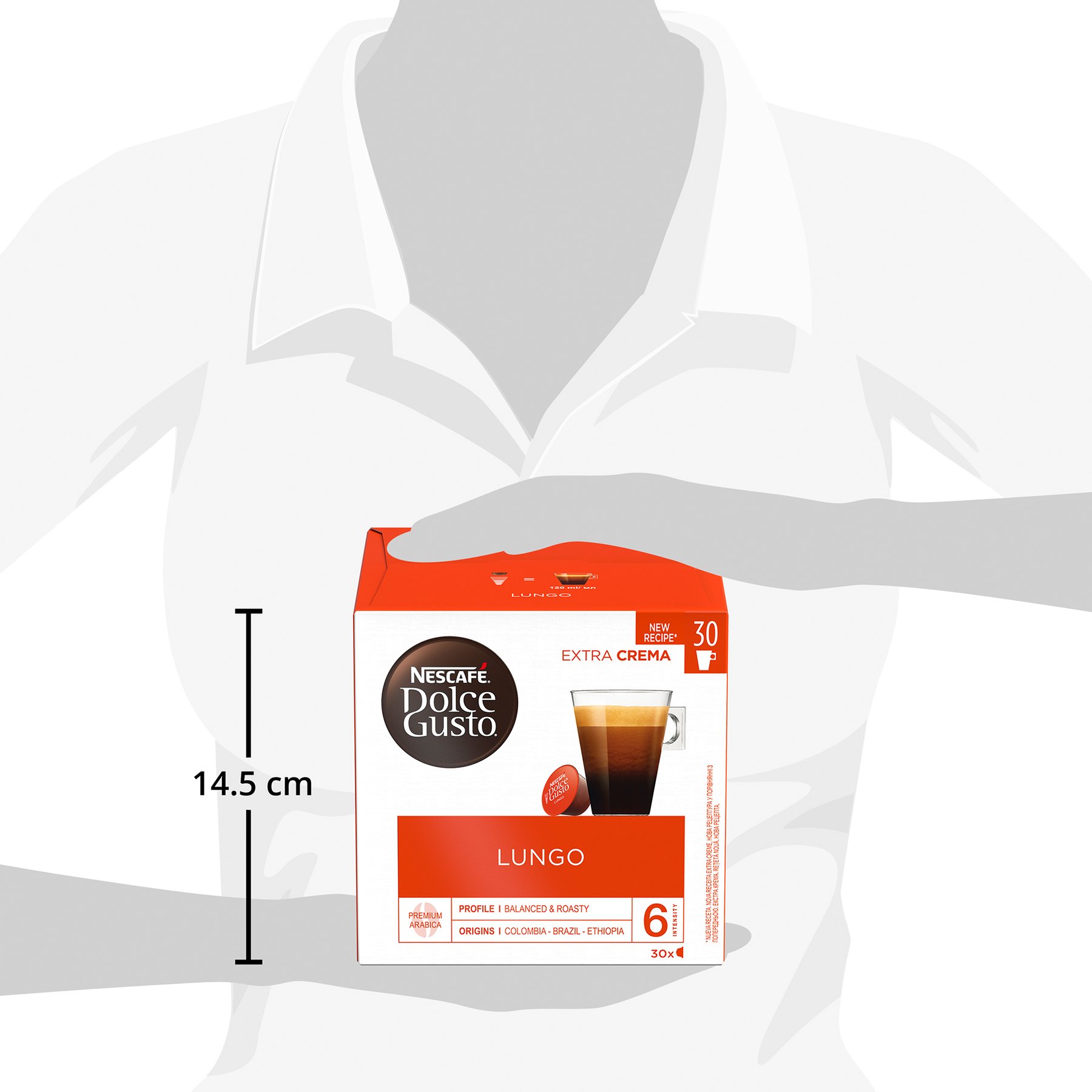 Nescafé Dolce Gusto Кафе капсула Lungo, 30 броя - Image 3