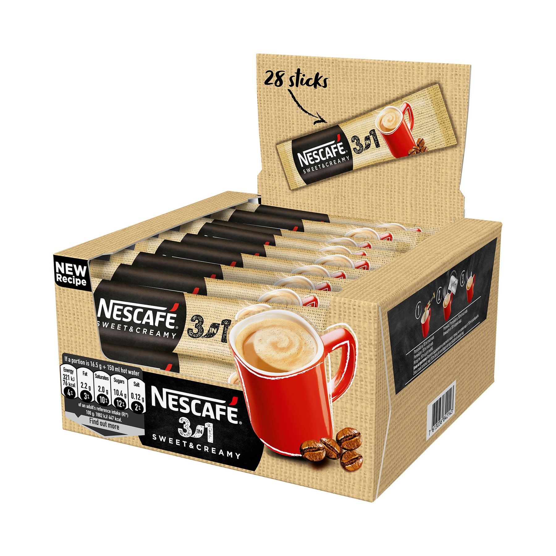 Nescafé Разтворимо кафе 3in1 Creamy