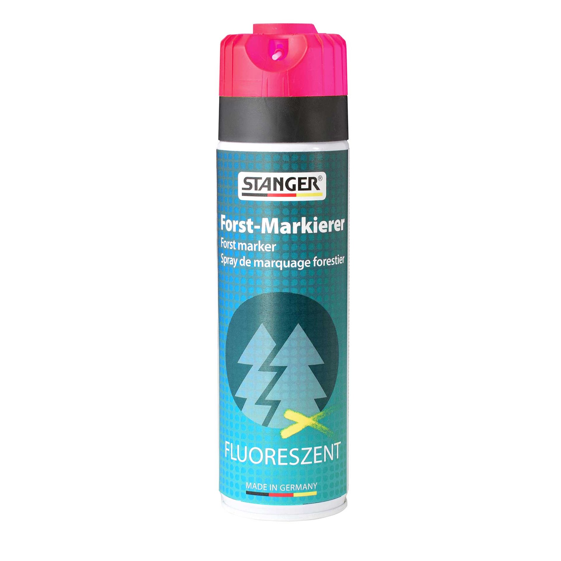 Stanger Спрей за маркиране на дървесина Forstmark Fluor Stop&Go