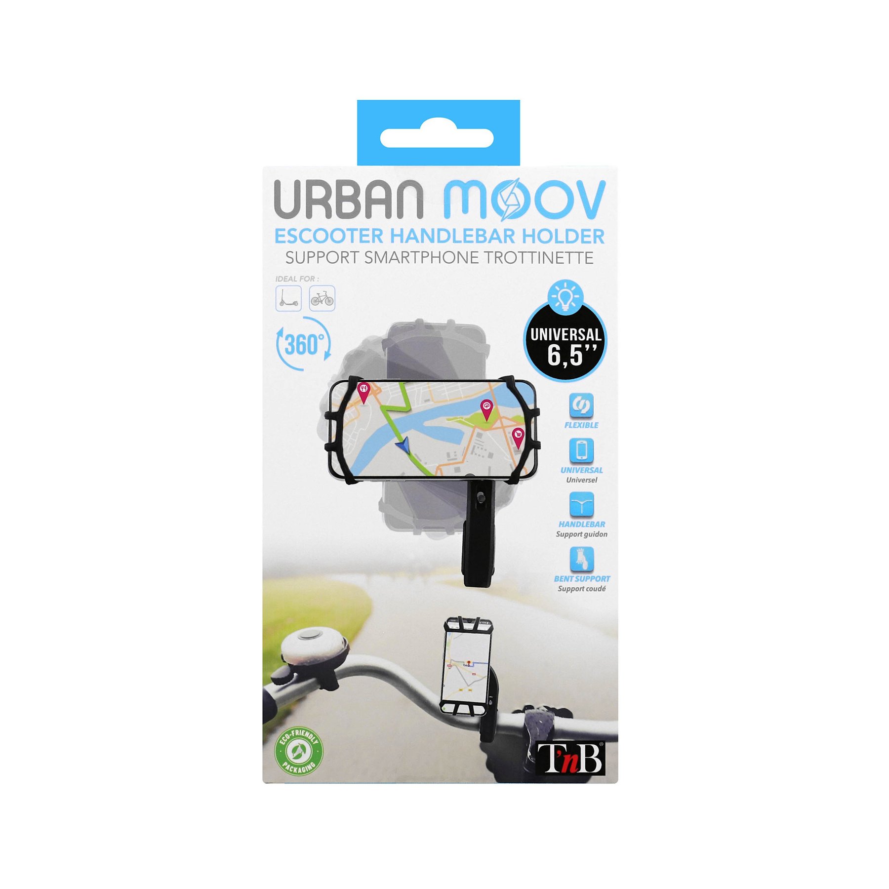 TNB Държач за смартфон Urban Moov, гъвкав, въртящ се, до 6.5'' - Image 6