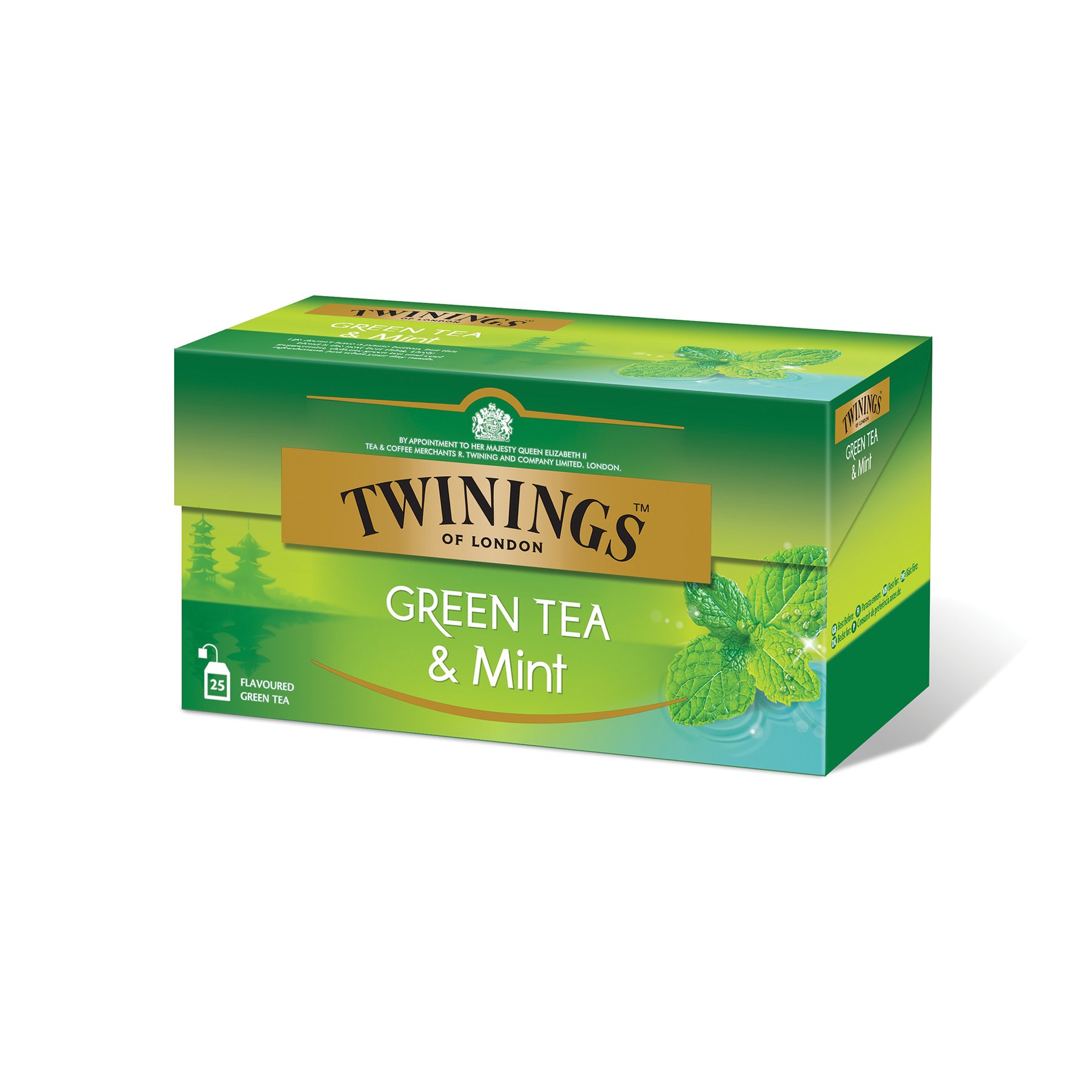 Twinings Чай „Зелен с мента“