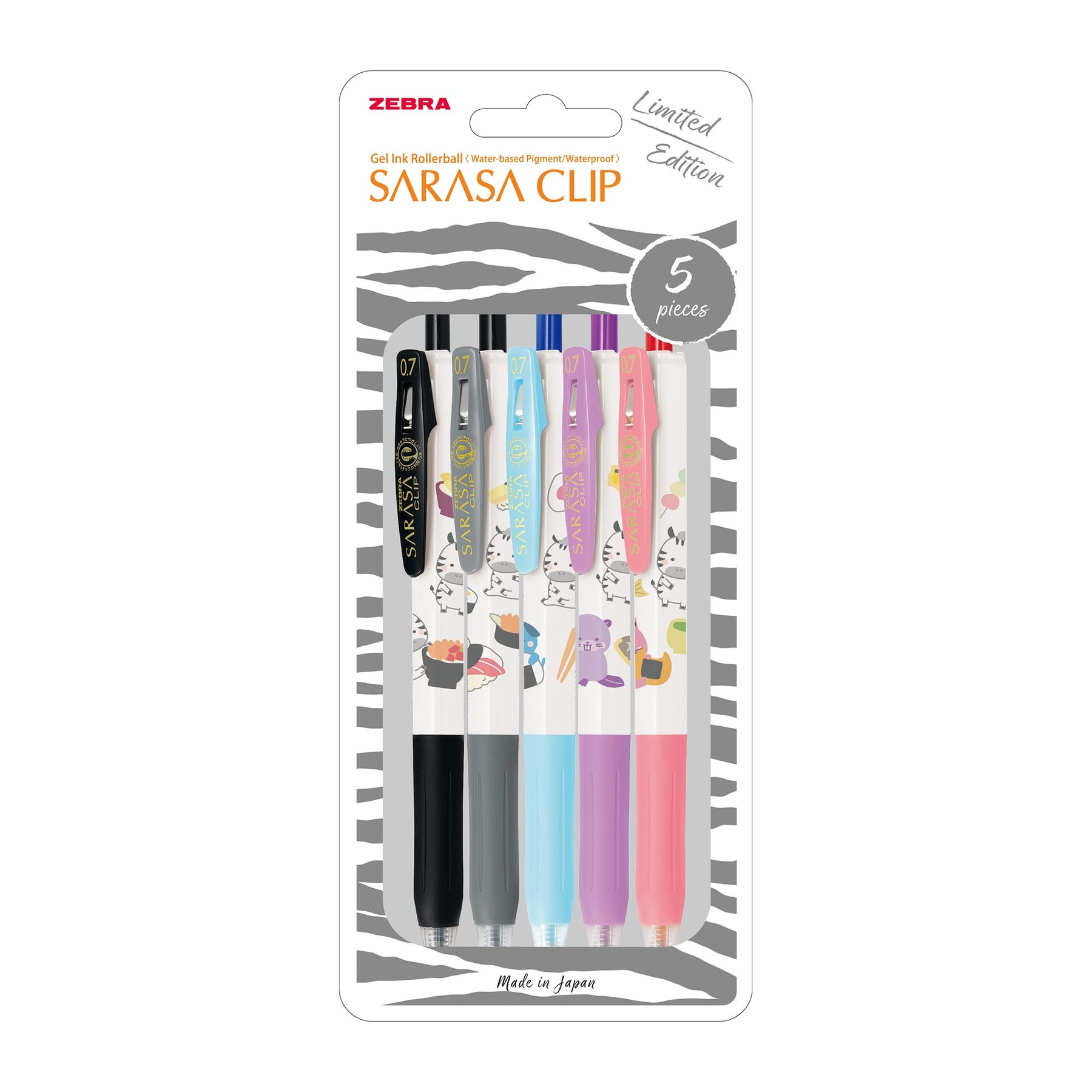 Zebra Гел ролер Sarasa Clip Kawaii