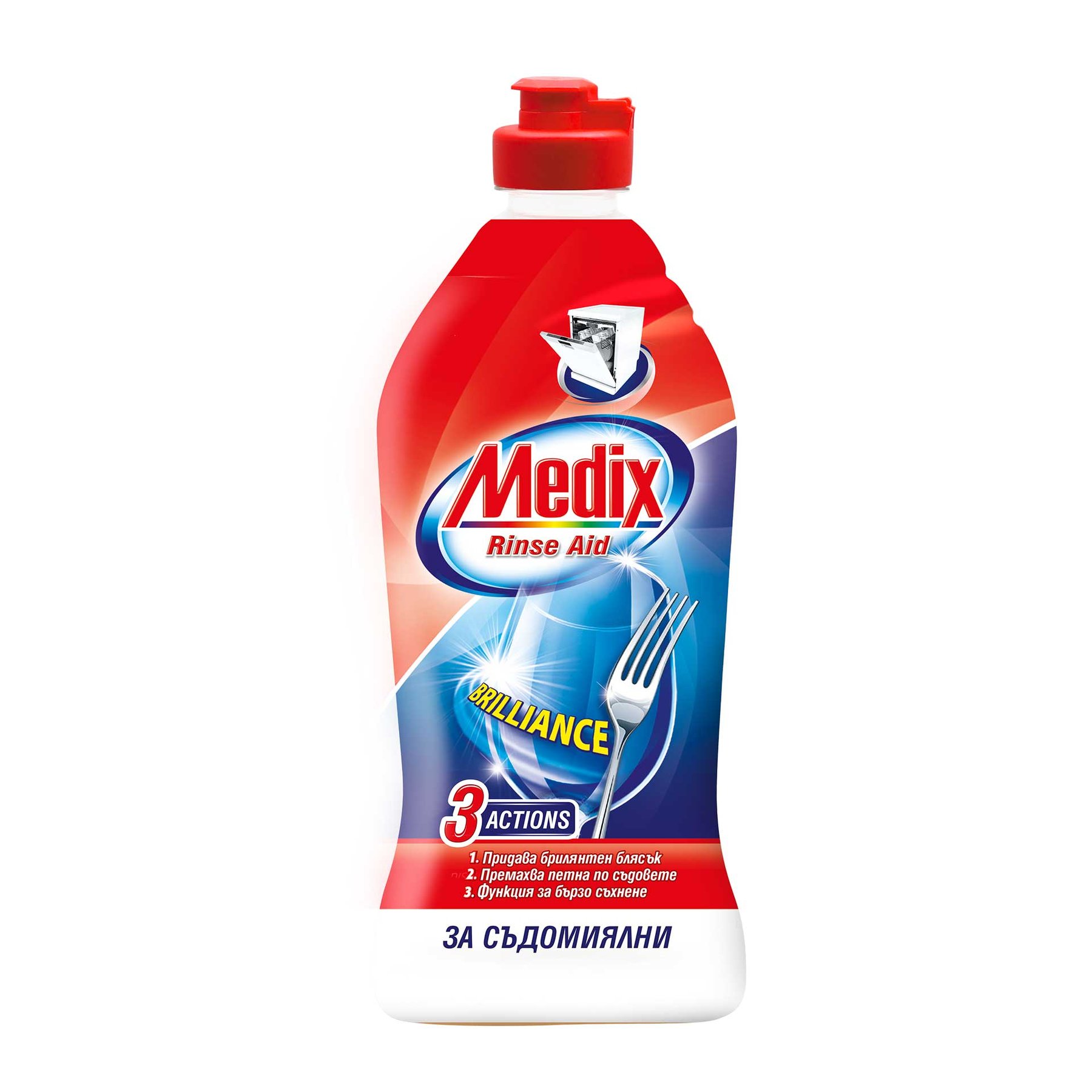 Гланц за съдомиялна машина Medix Rinse Aid