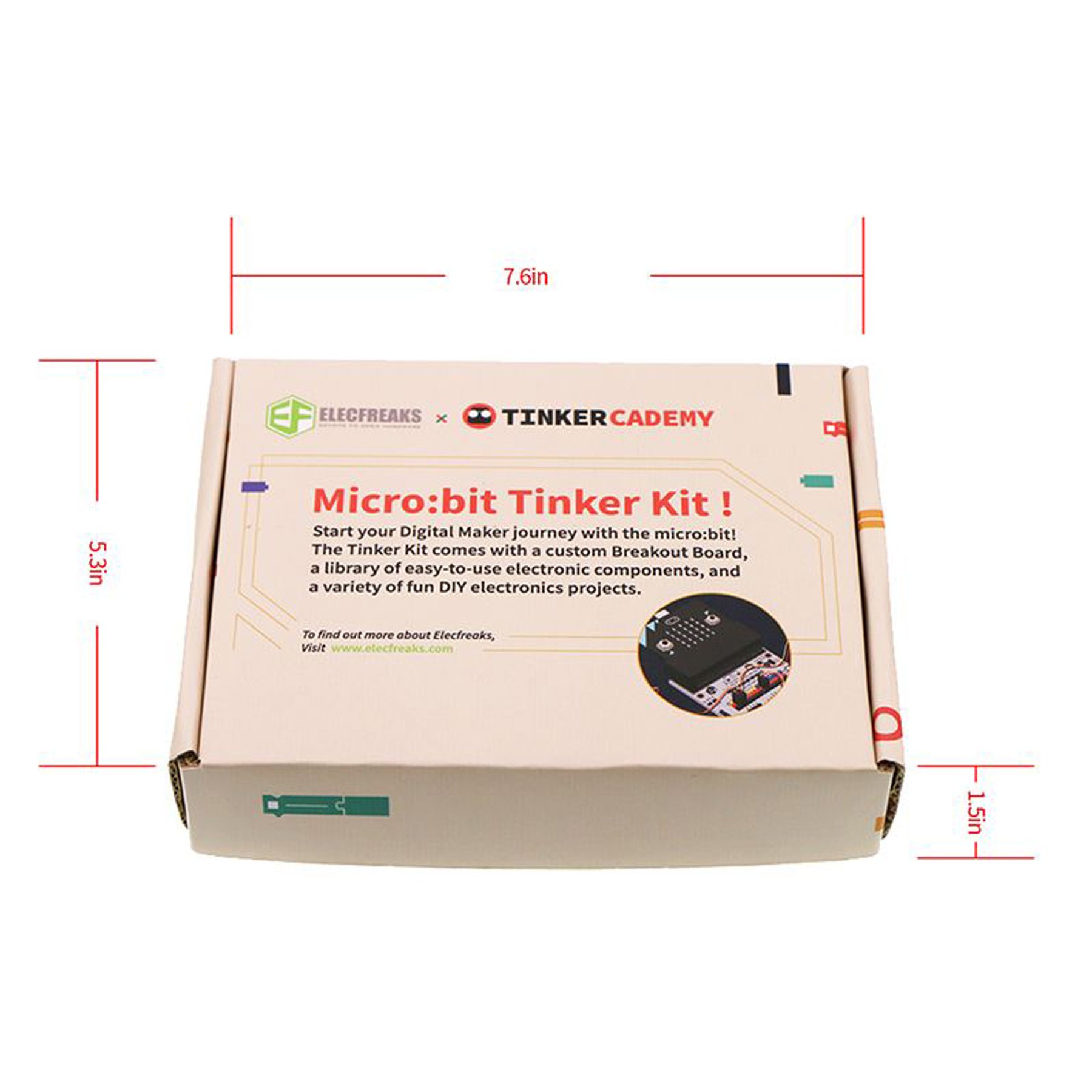 с Micro:Bit платка