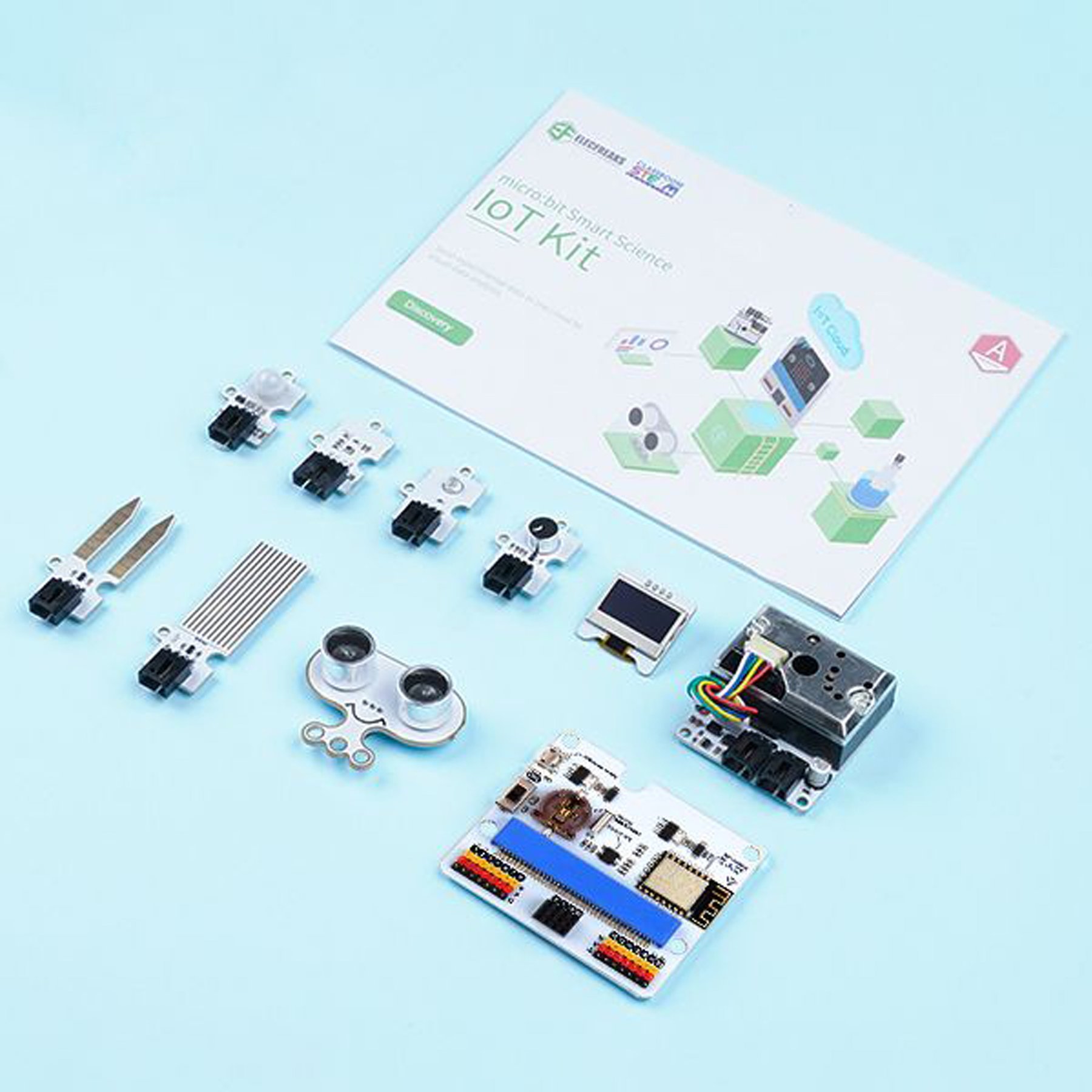 с Micro:Bit платка