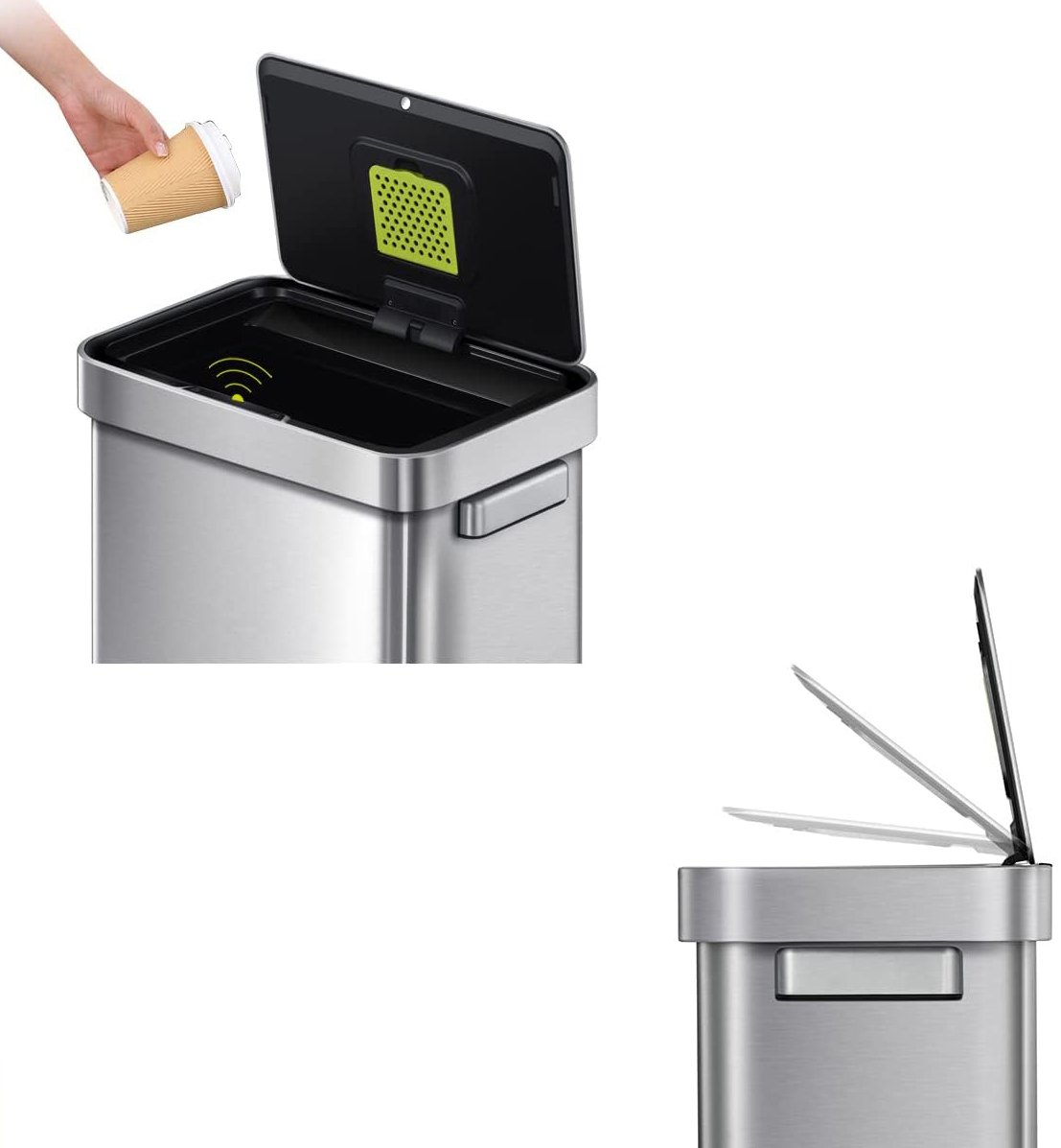 Кош за отпадъци Eko Mirage Deluxe-T, сензорен, 50 L - Image 9