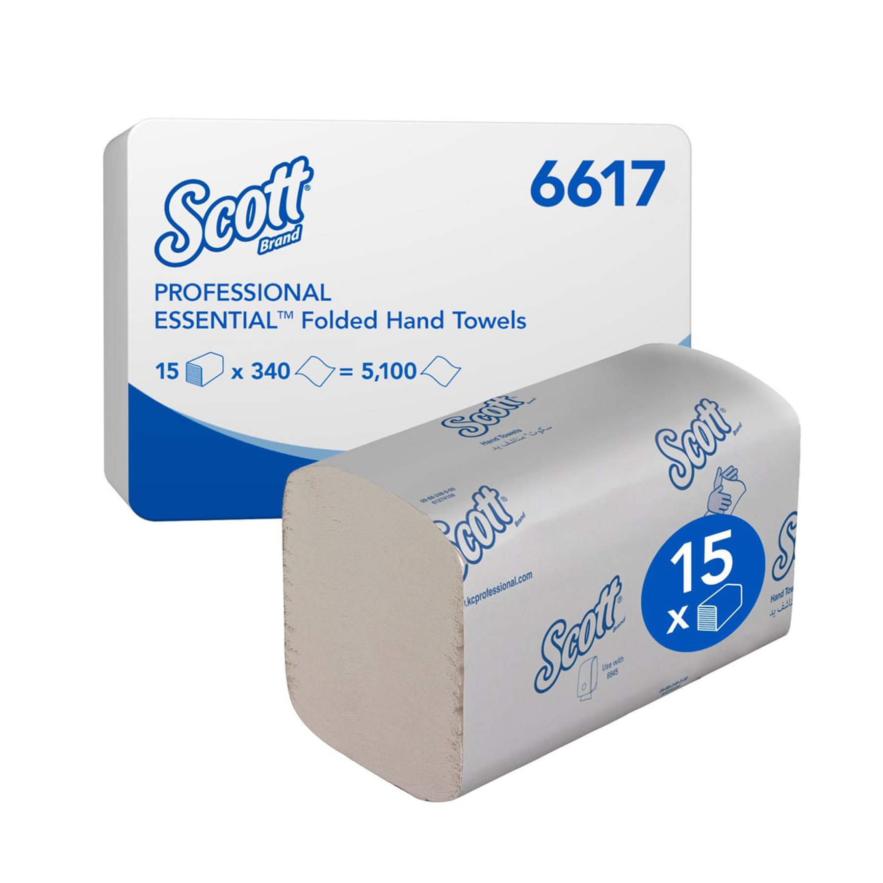 Кърпи за ръце Kimberly-Clark Scott Essential 6617