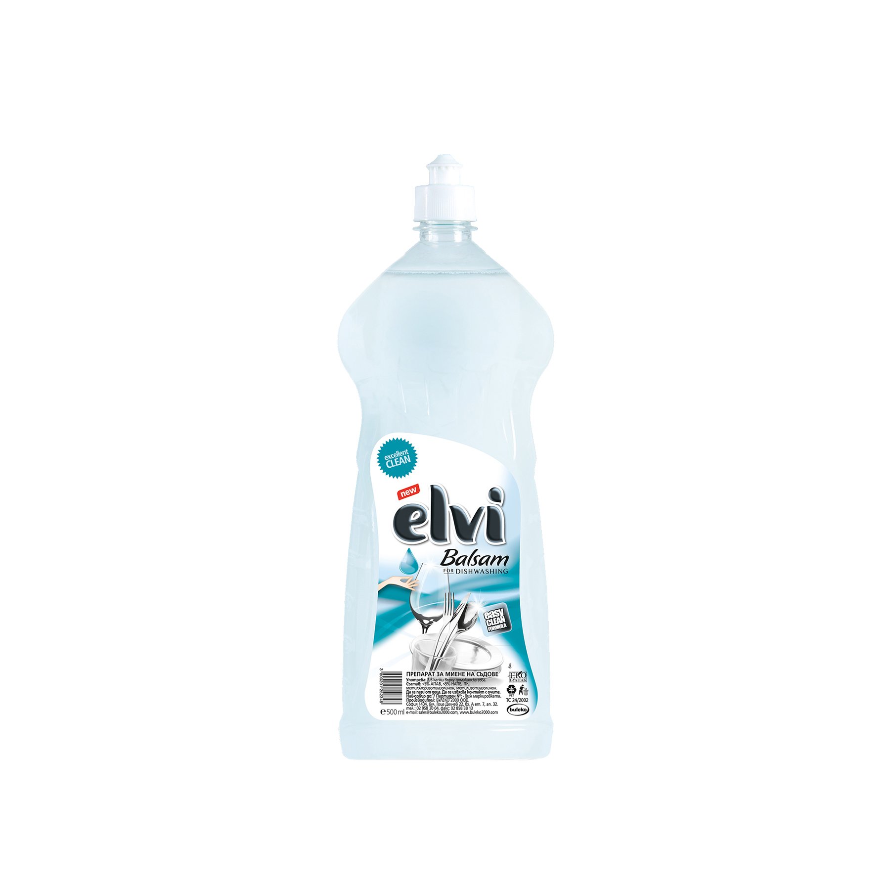 Препарат за миене на съдове Elvi Balsam