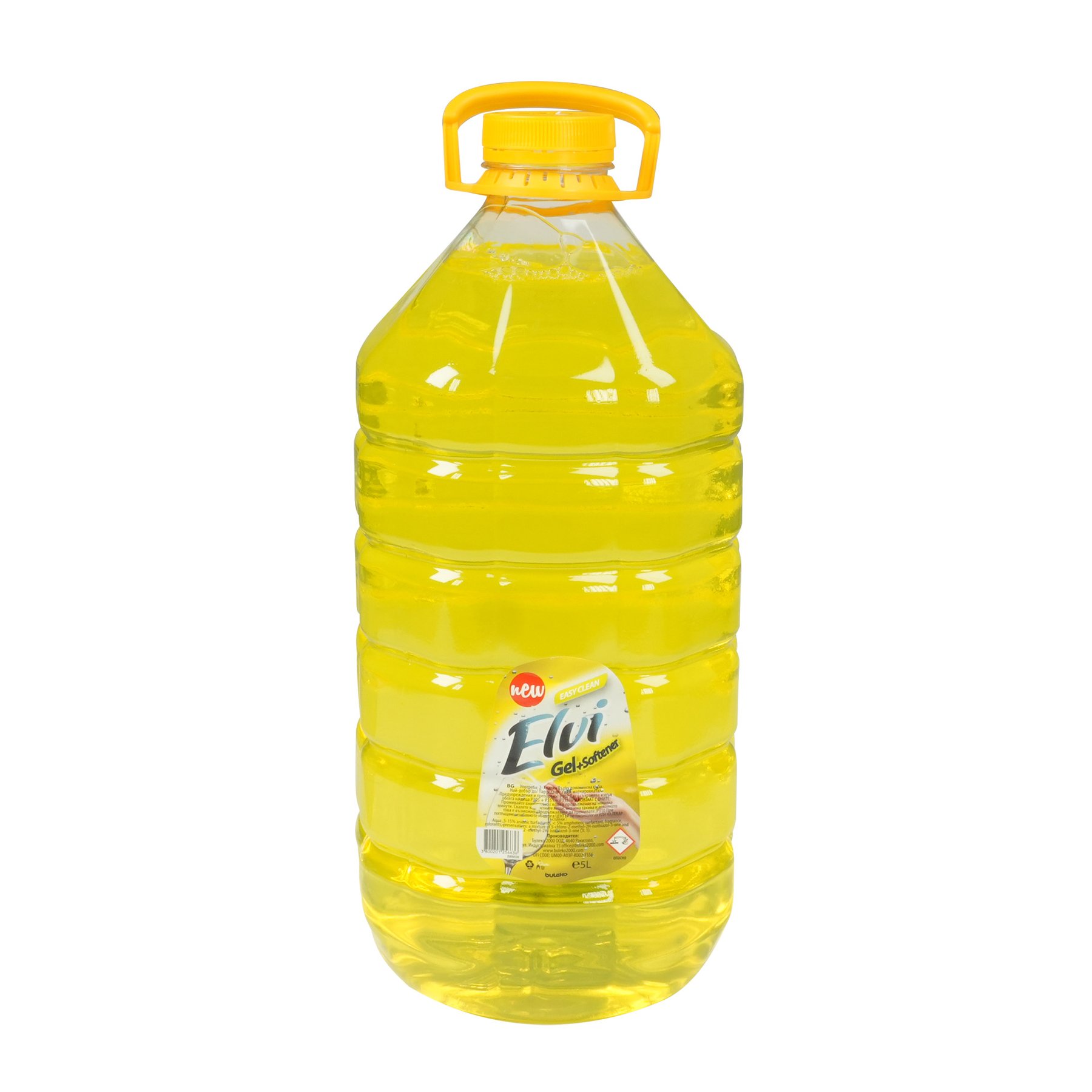 Препарат за миене на съдове Elvi Gel + Softener