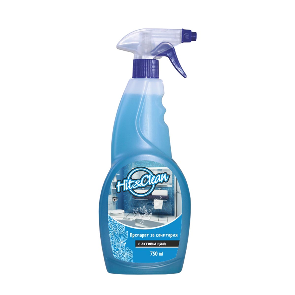 Препарат за почистване на фаянс Hit&Clean и варовик