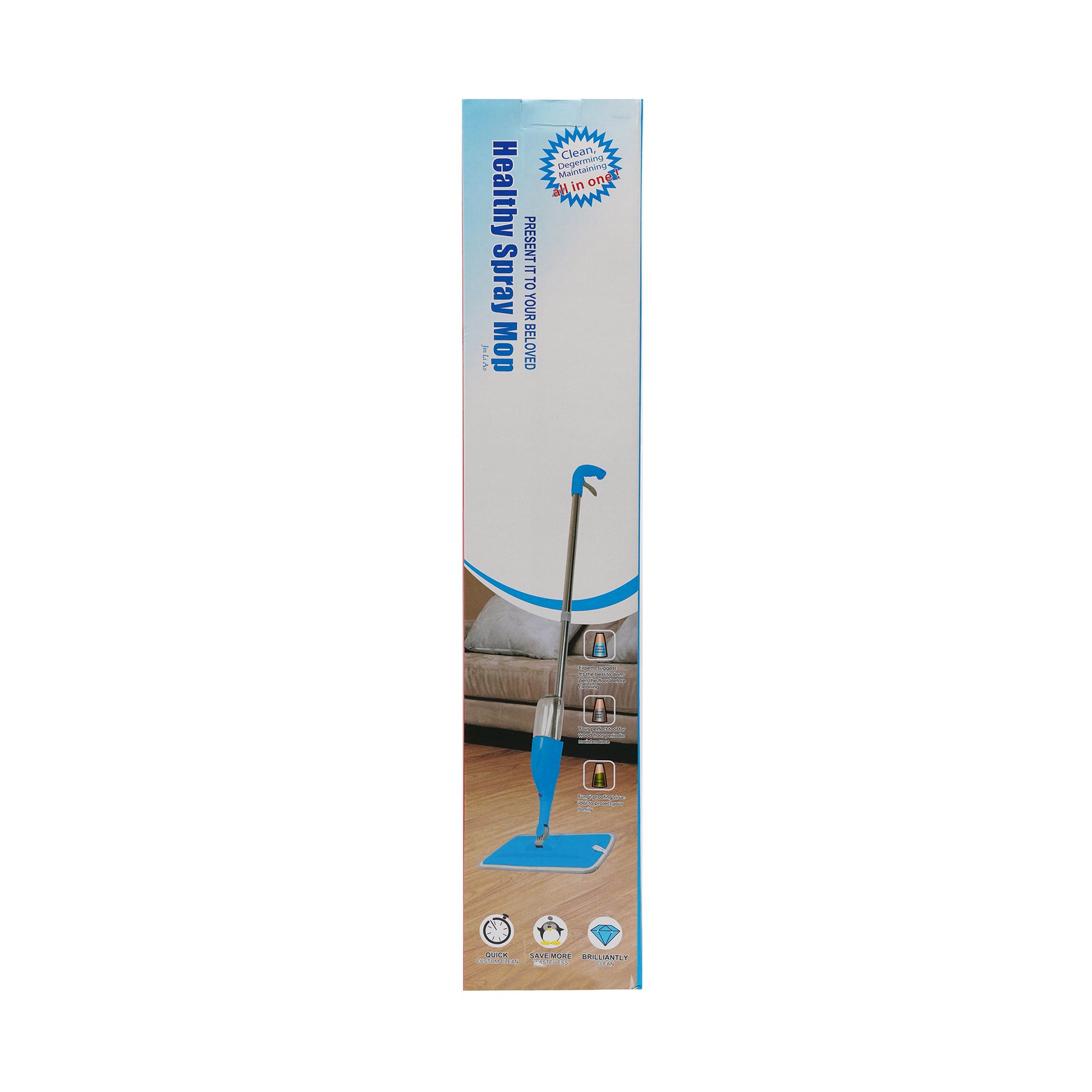 Спрей моп Top Office, дръжка 126 cm, резервоар 340 ml - Image 5