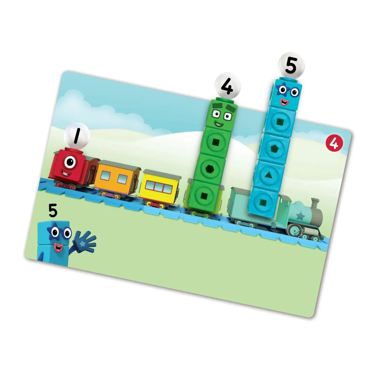 Learning Resources Комплект математически кубчета за сглобяване, от 1 до 10 - Image 3