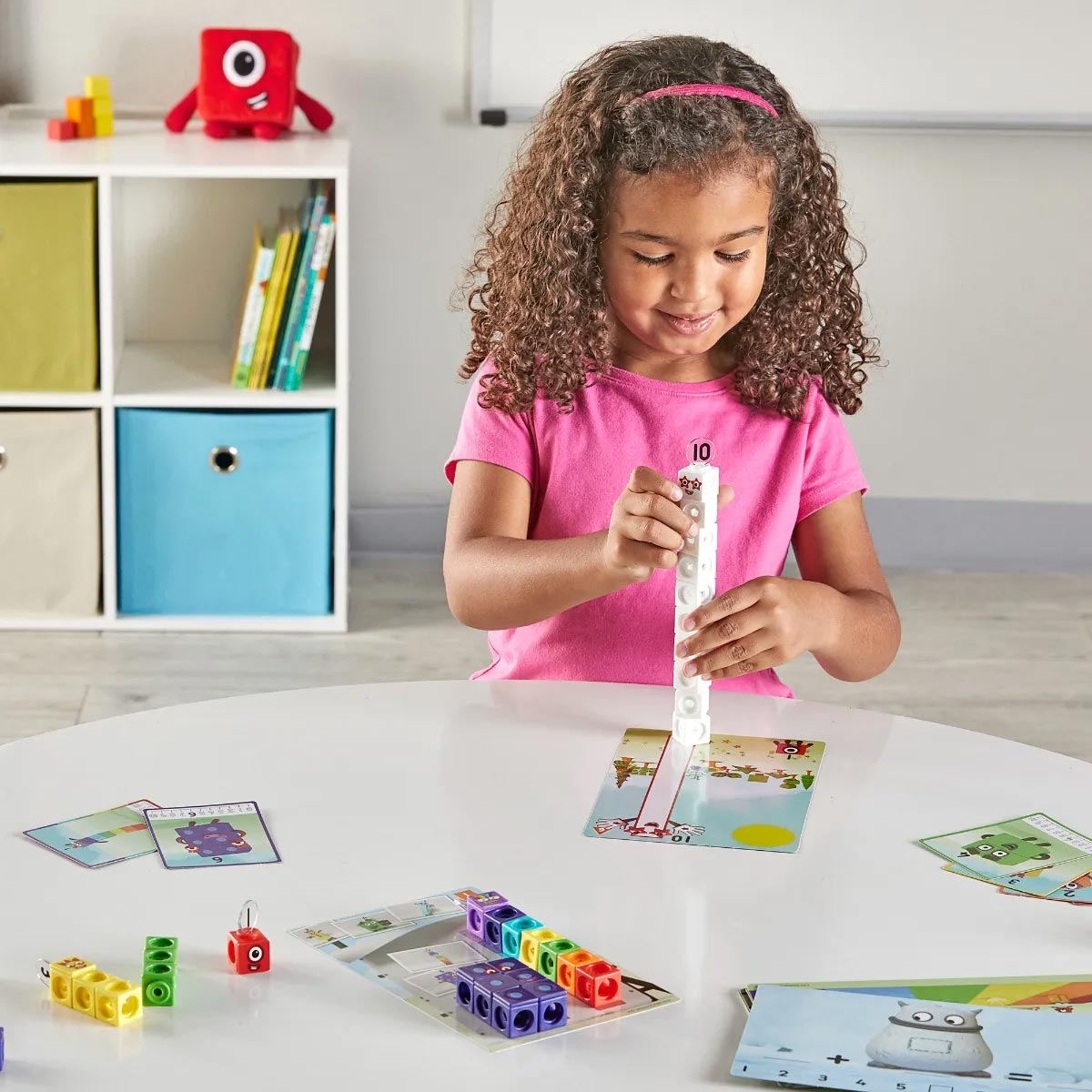 Learning Resources Комплект математически кубчета за сглобяване, от 1 до 10 - Image 5