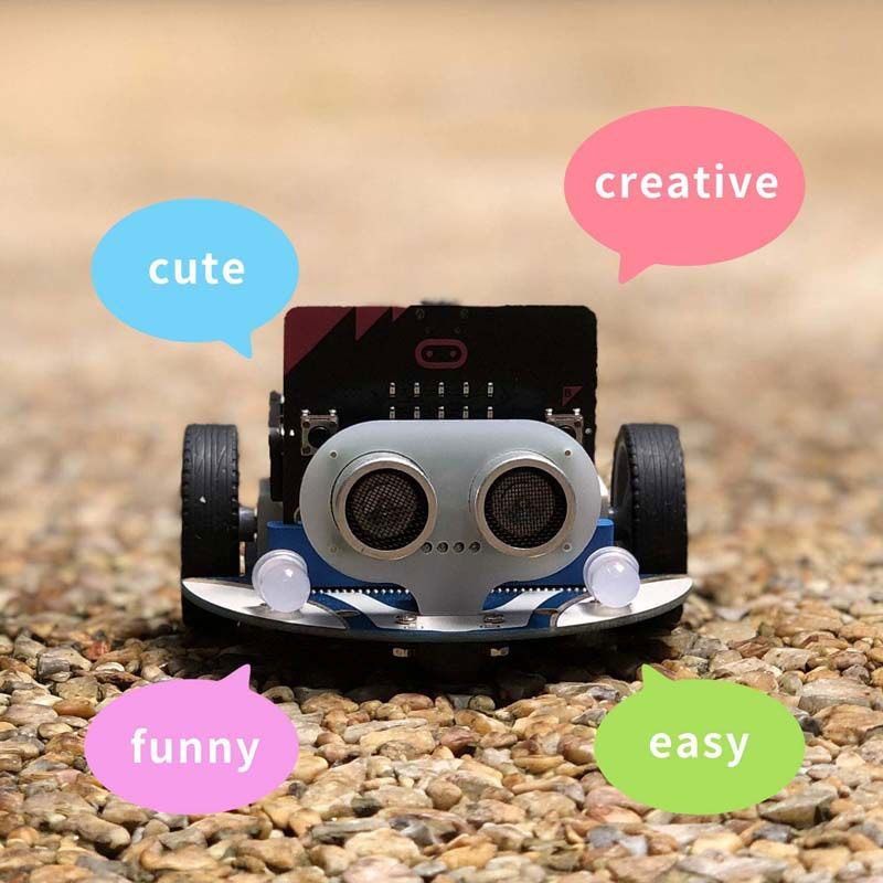 Робот за програмиране Elecfreaks Smart Cutebot EF08209, батерии AAA - Image 3