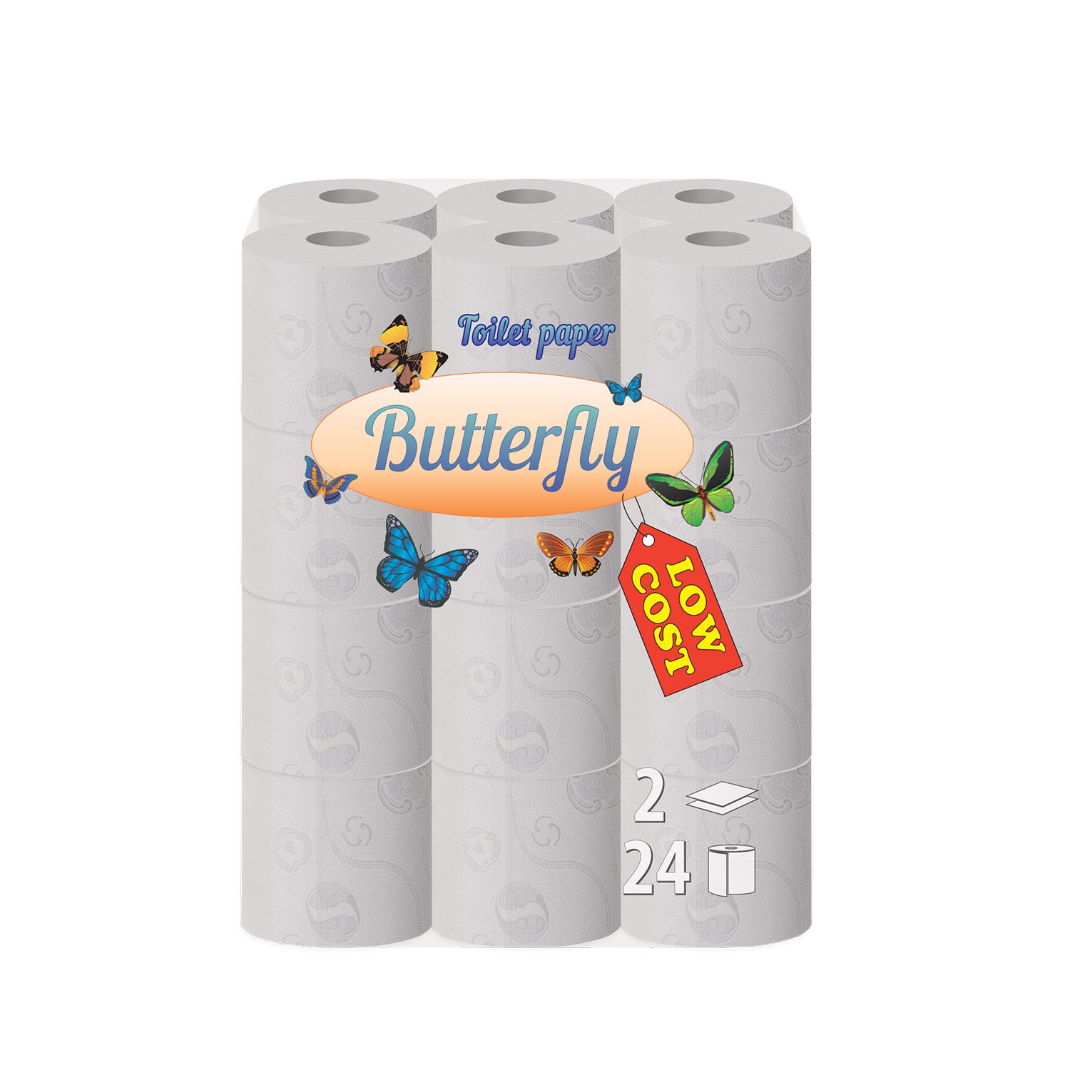 Тоалетна хартия Butterfly