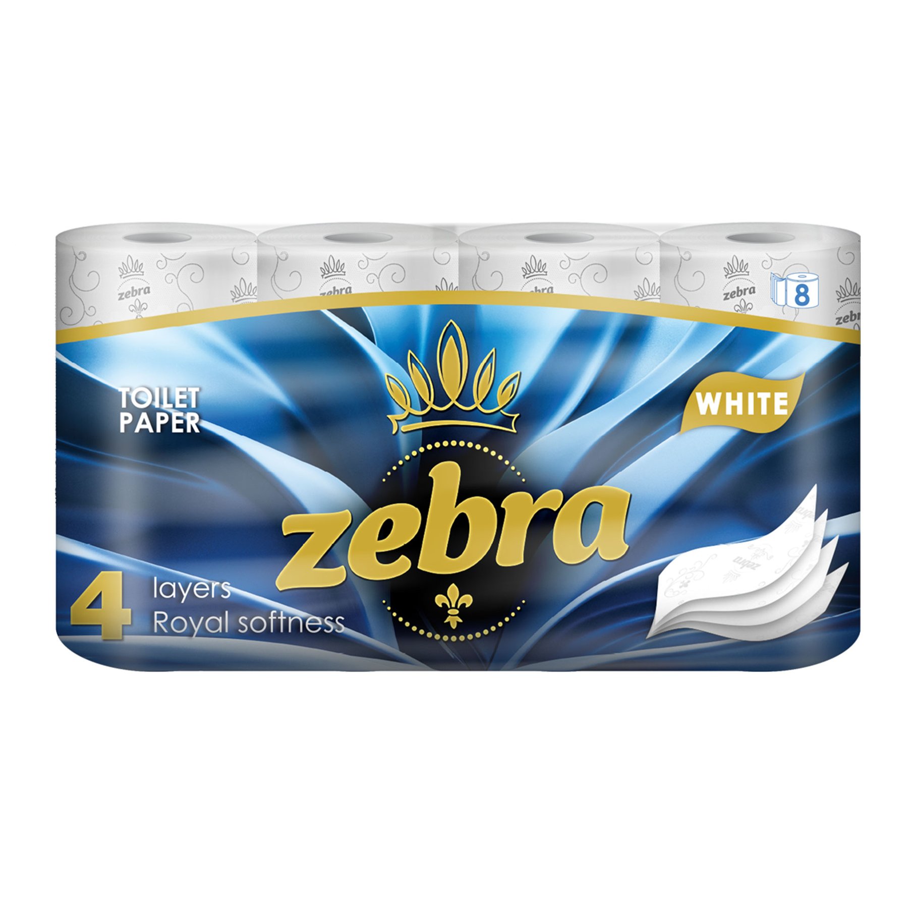 Тоалетна хартия Zebra White Тоалетна хартия Zebra White