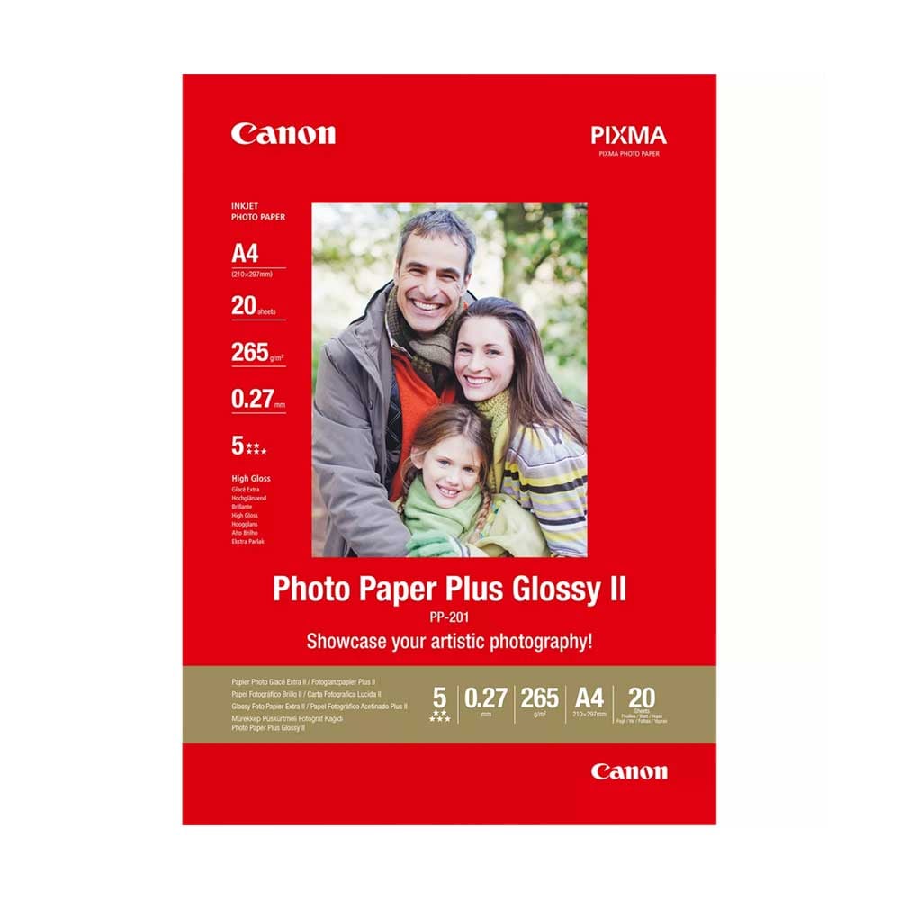 Canon Фото хартия Plus Glossy II PP-201