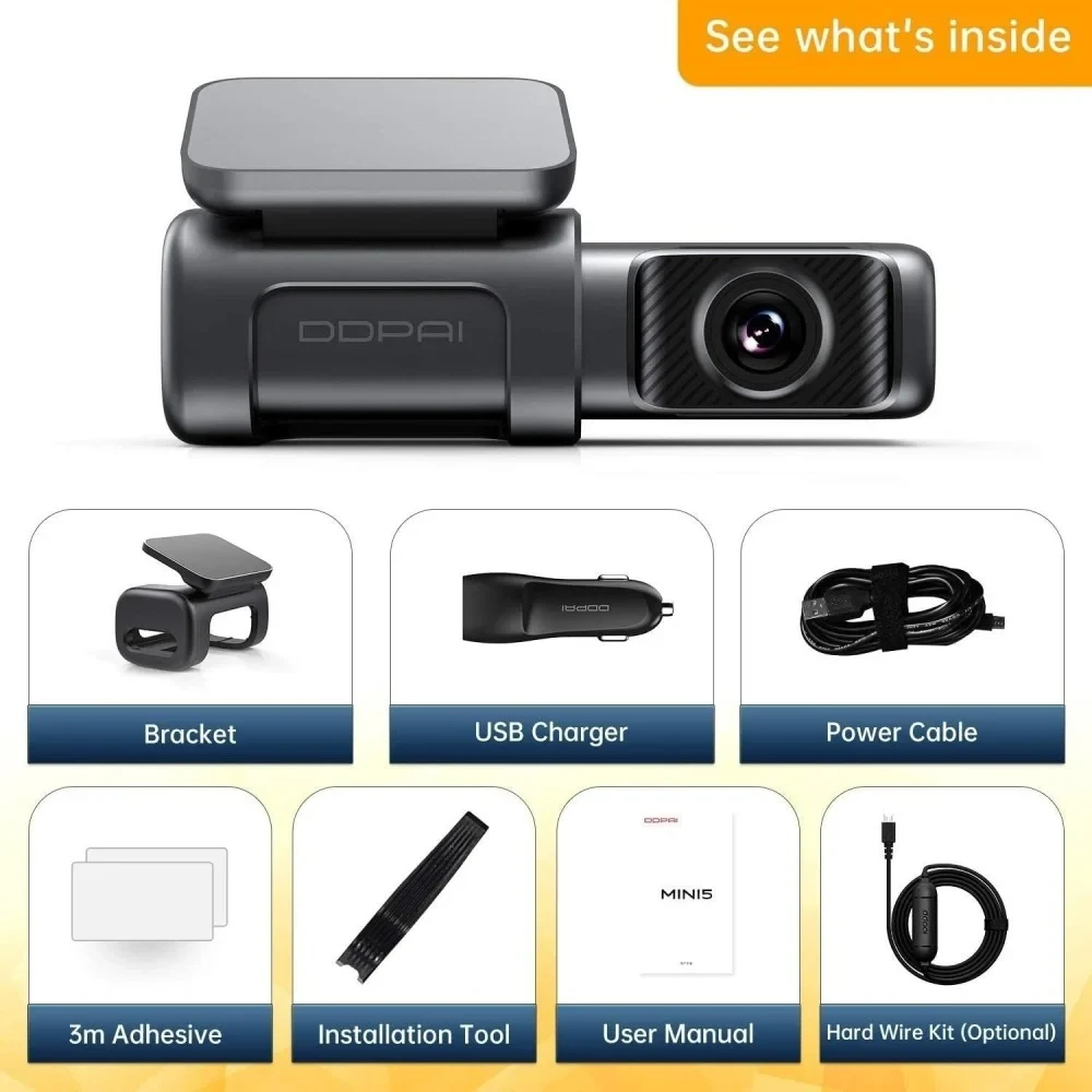 DDPAI Видеорегистратор Dash Cam MINI5 64GB - Image 2