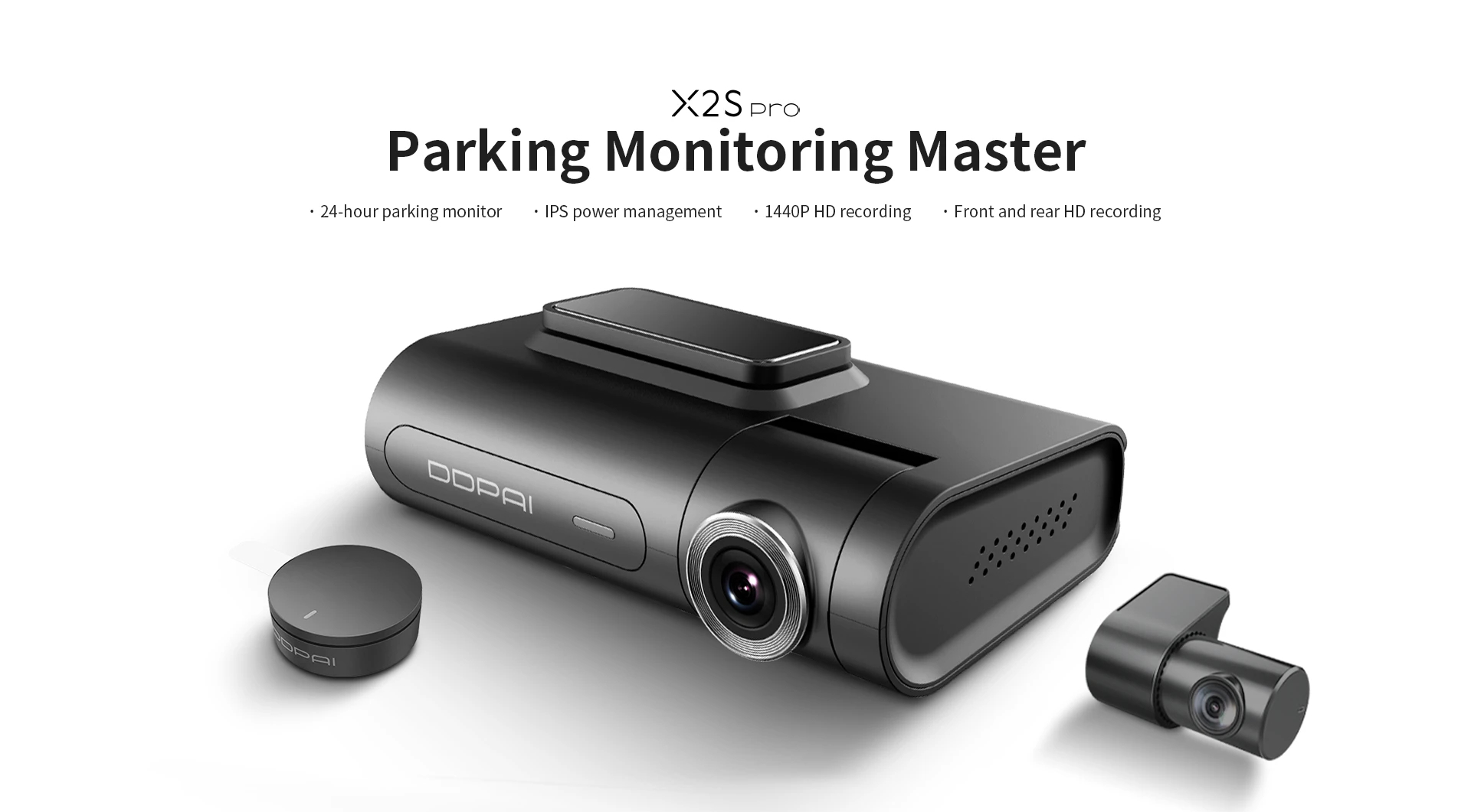 DDPAI Видеорегистратор Dash Cam Set X2S PRO