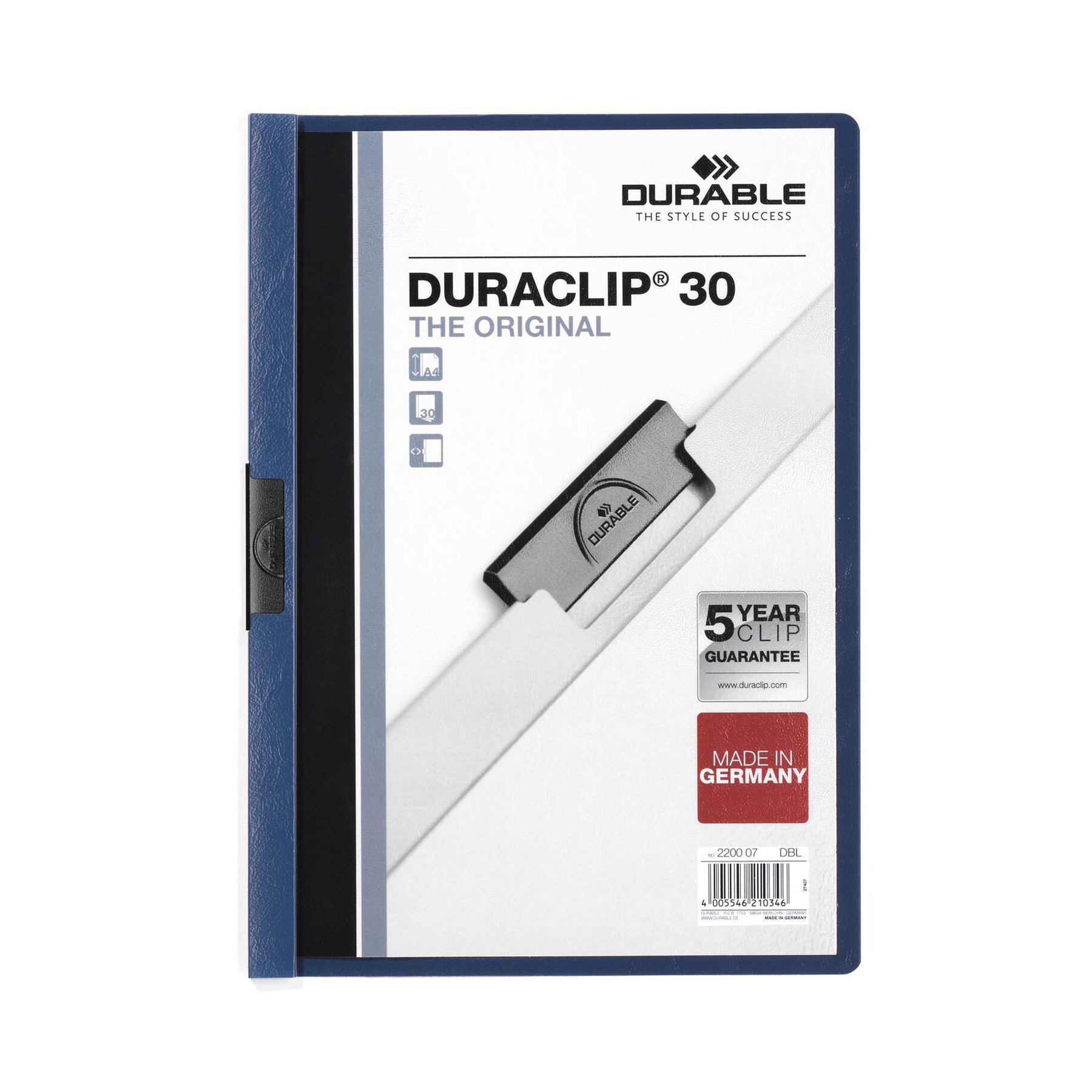 Durable Папка Duraclip 30