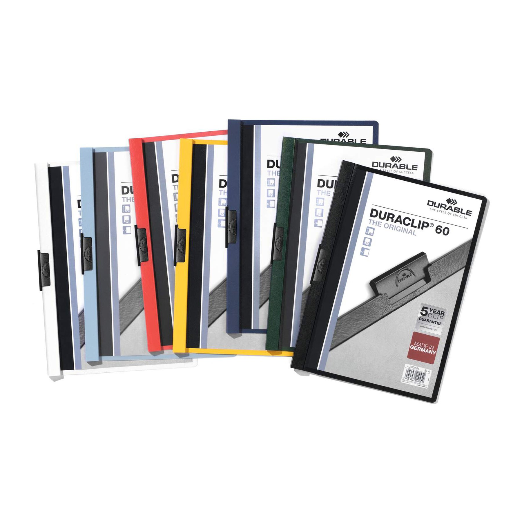 Durable Папка Duraclip 60, A4, черна - Image 5