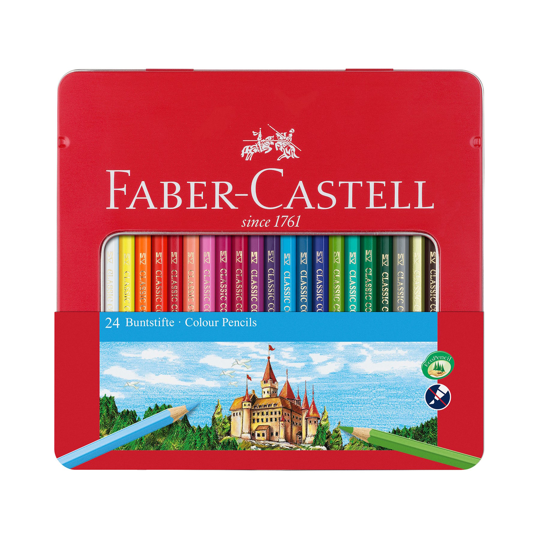 Faber-Castell Цветни моливи Замък