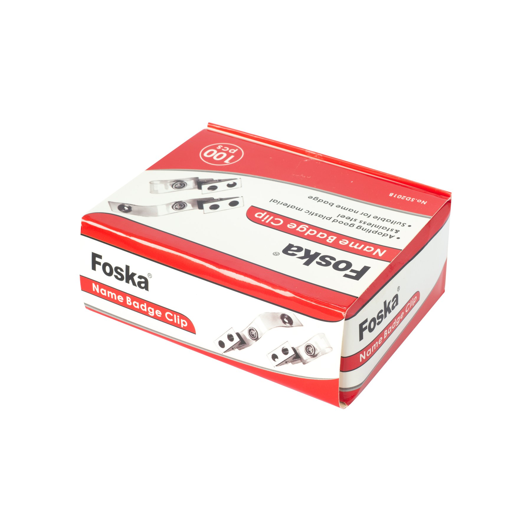 Foska Клипс за бадж, 100 броя - Image 3