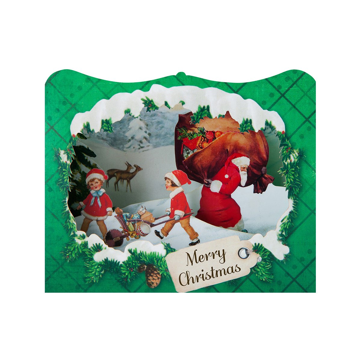 Gespaensterwald 3D Картичка Merry Christmas