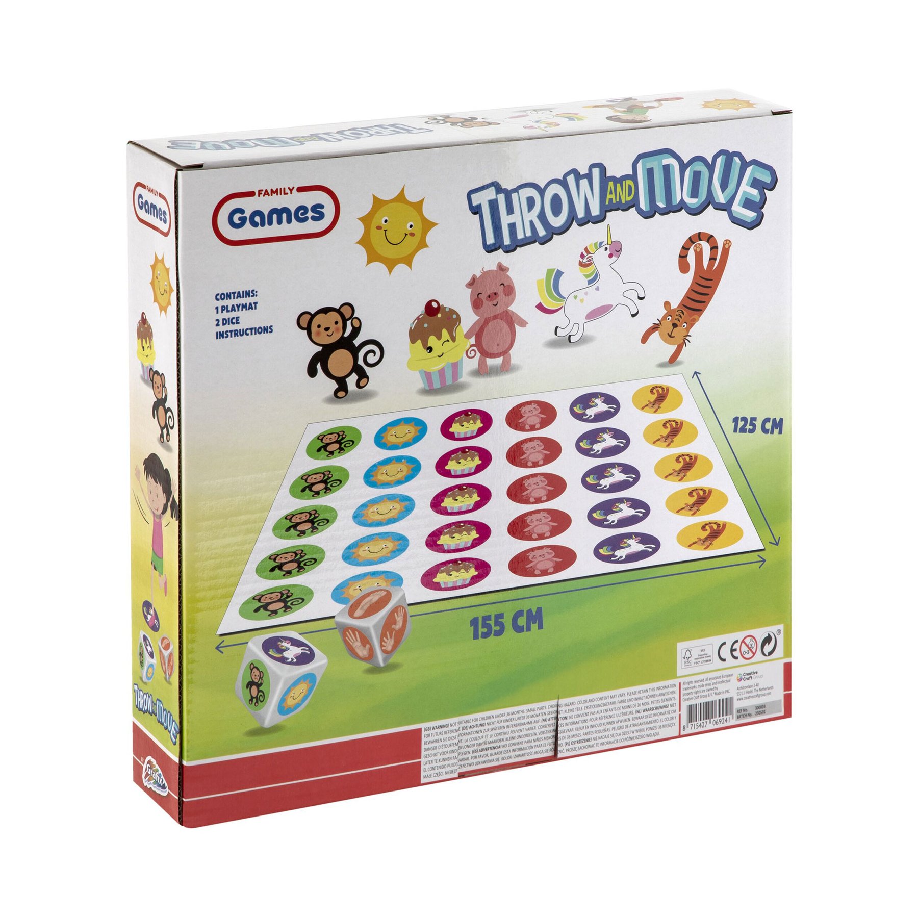 Moxy Игра Хвърлете и се раздвижете - Image 2