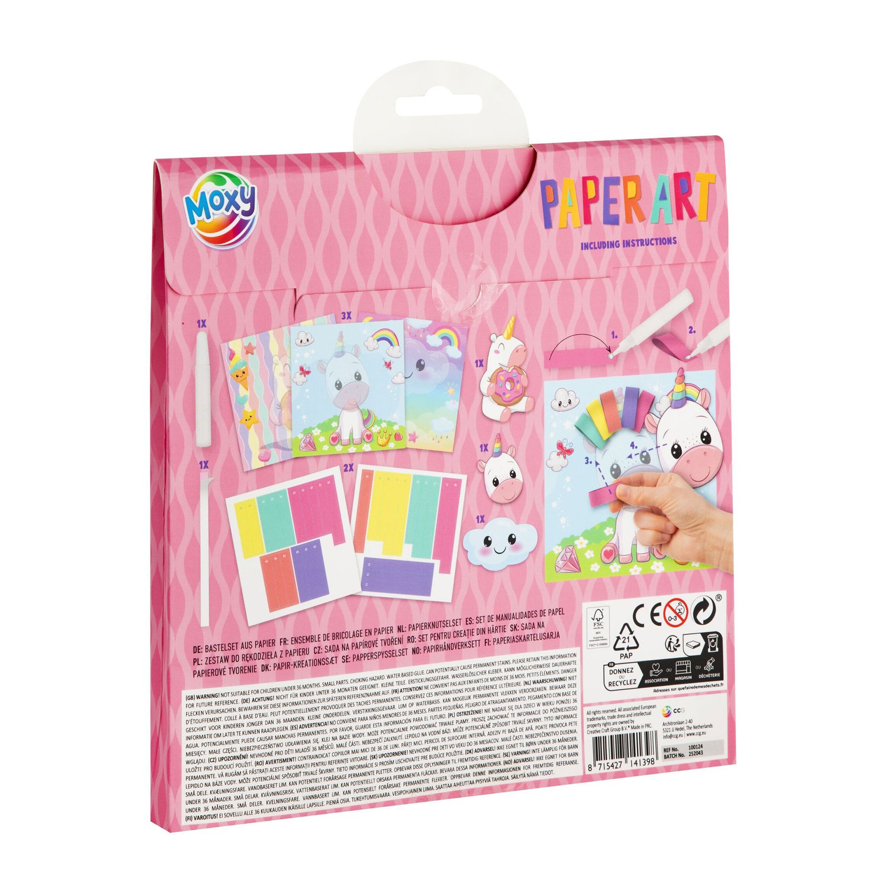 Moxy Изкуство с хартия - Еднорог - Image 2