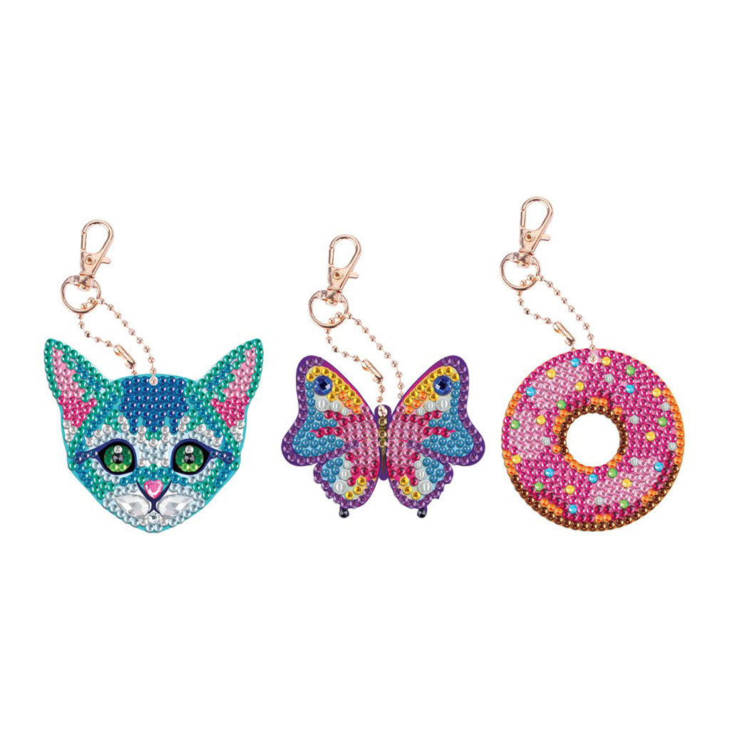 Moxy Ключодържател за рисуване с мъниста, асорти, 24 броя - Image 4