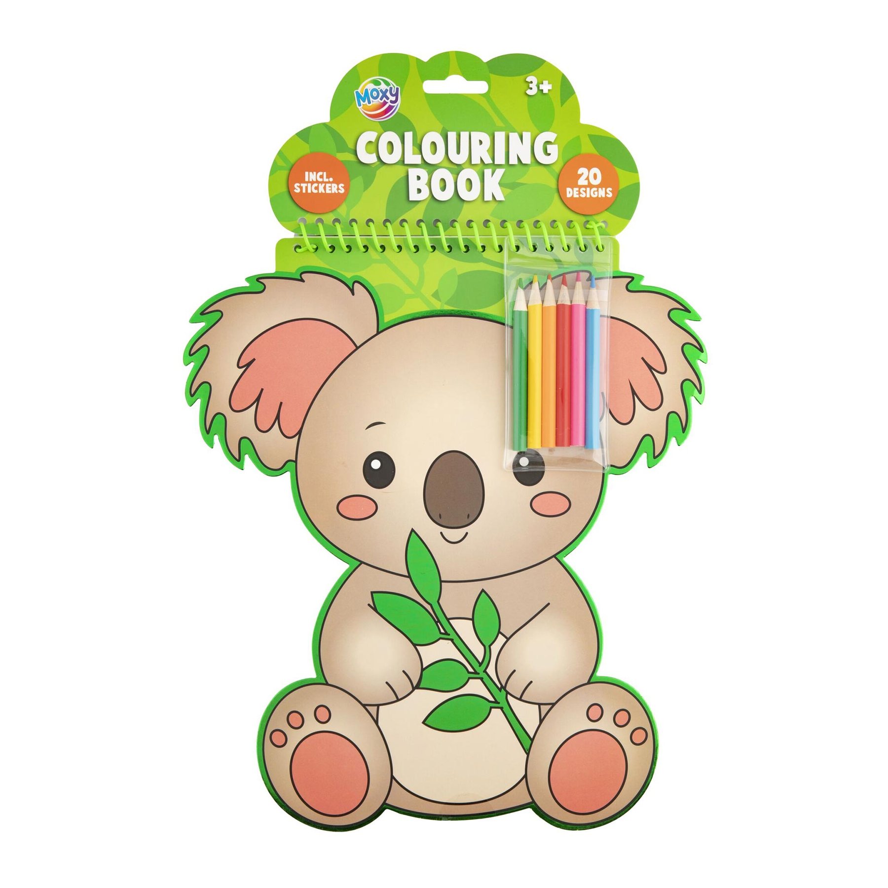 Moxy Книжка за оцветяване