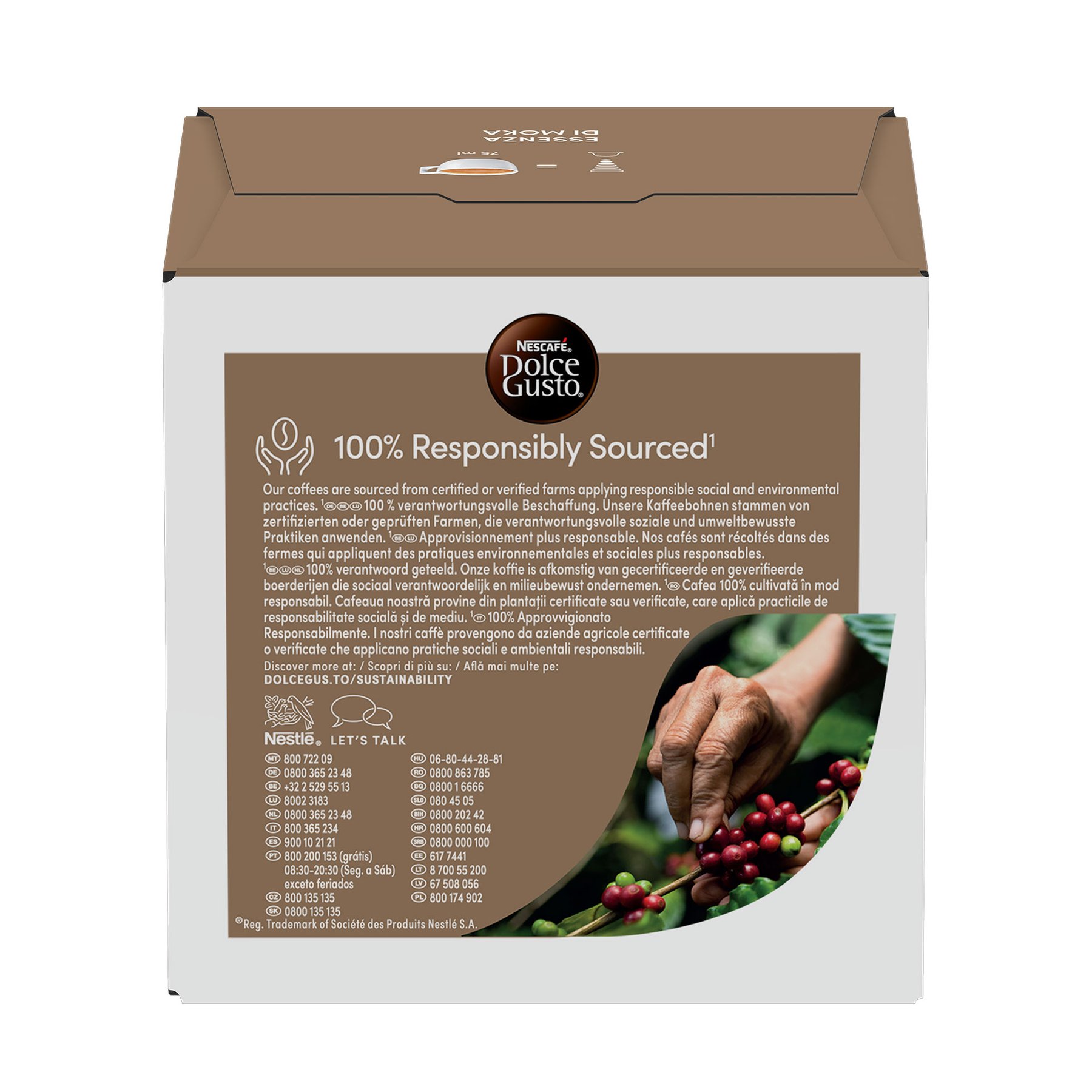 Nescafé Dolce Gusto Кафе капсула Essenza di Moka, 16 броя - Image 3
