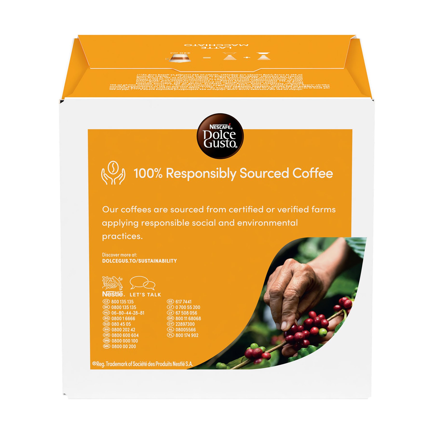 Nescafé Dolce Gusto Кафе капсула Latte Macchiato, 16 броя - Image 3