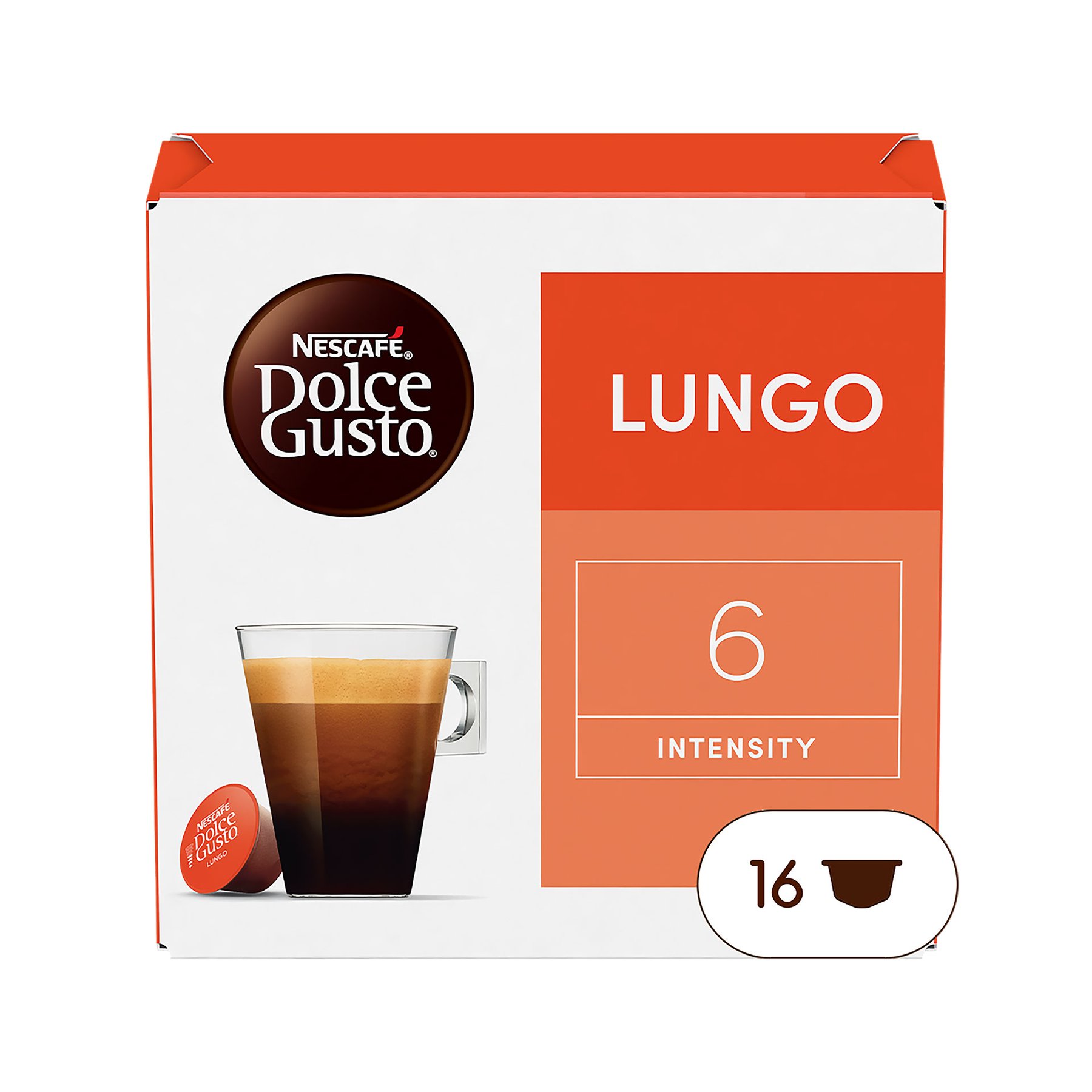 Nescafé Dolce Gusto Кафе капсула Lungo