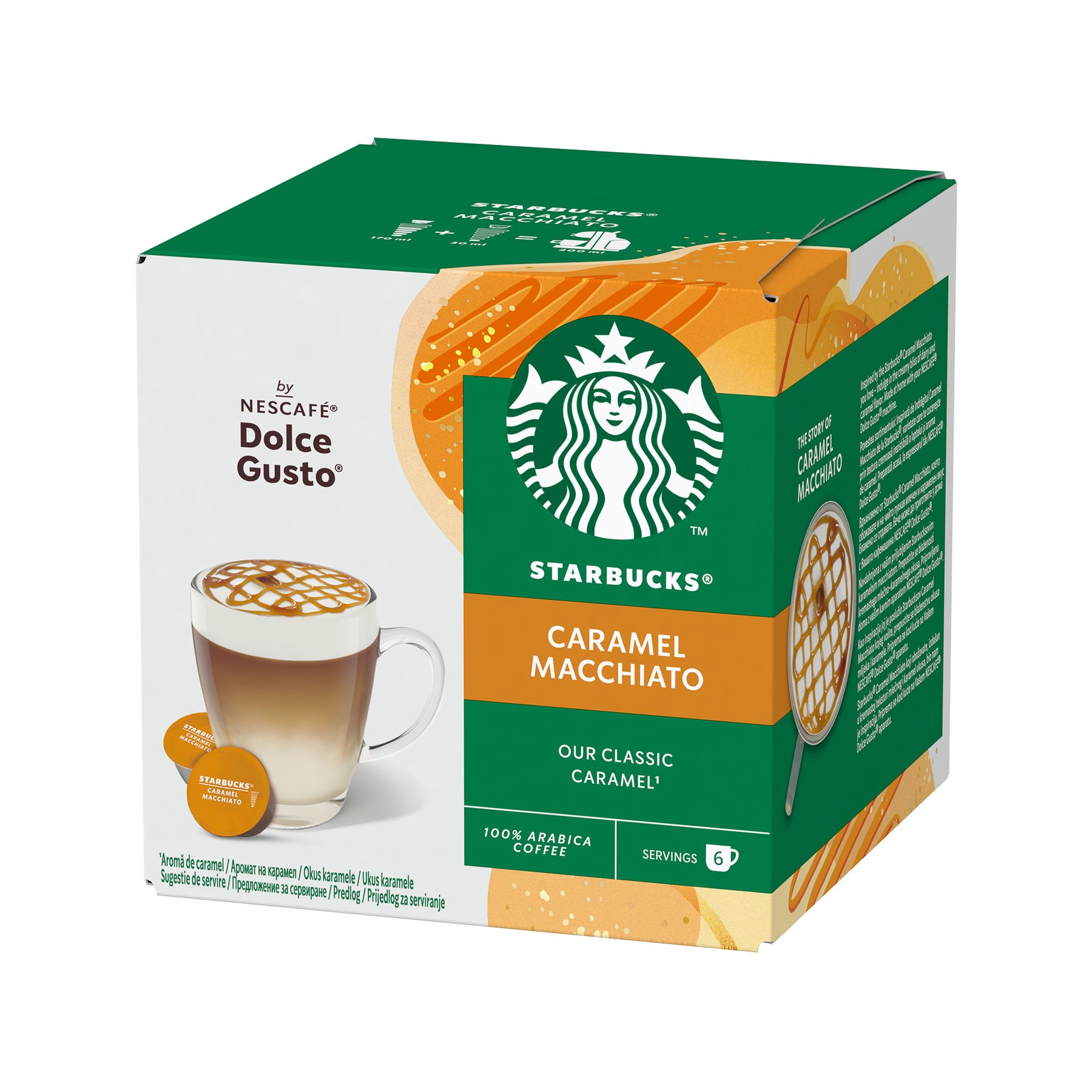 Nescafé Dolce Gusto Кафе капсула Starbucks